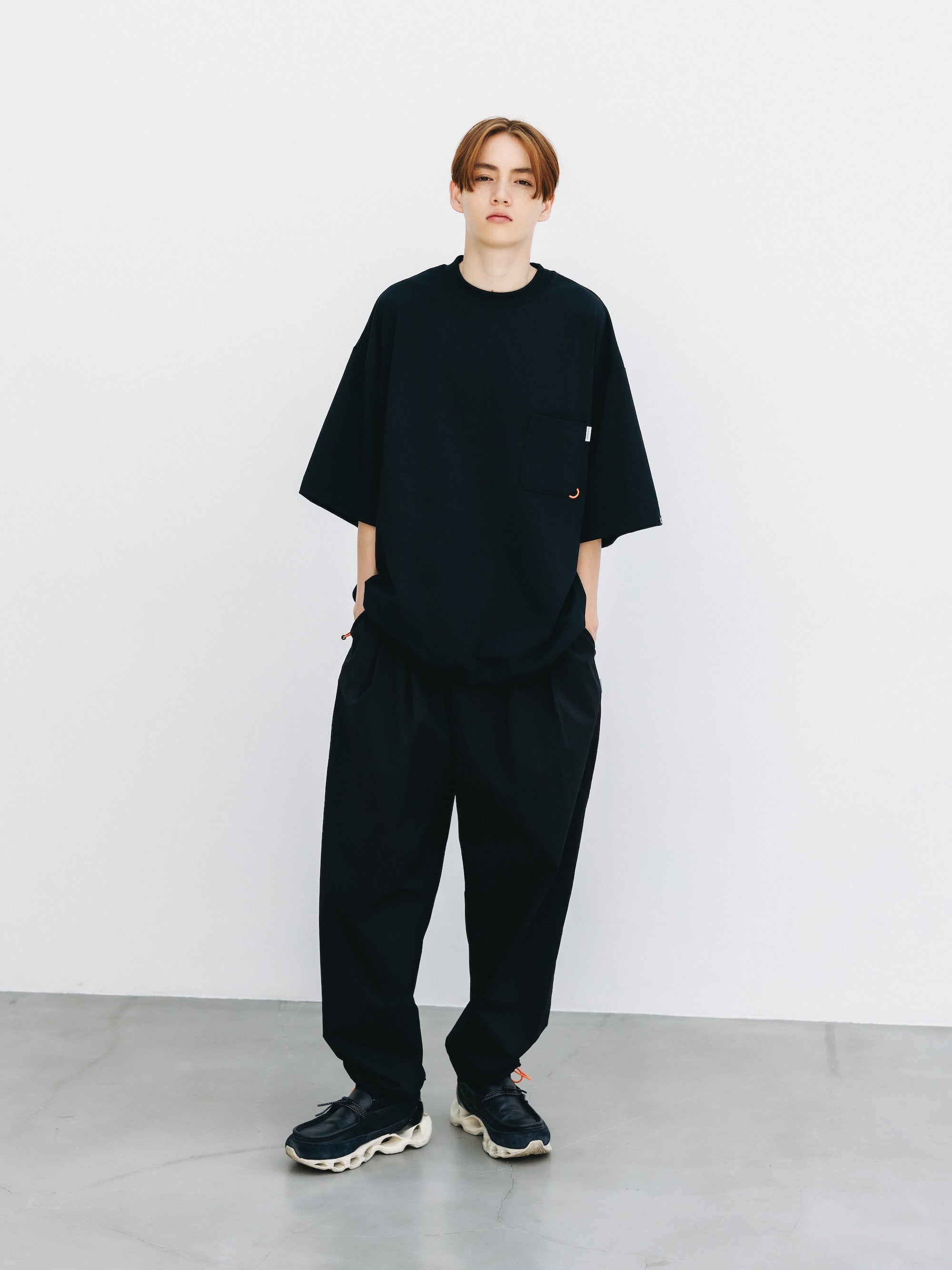 TECH POCKET S/S T-SHIRT (BLACK)
