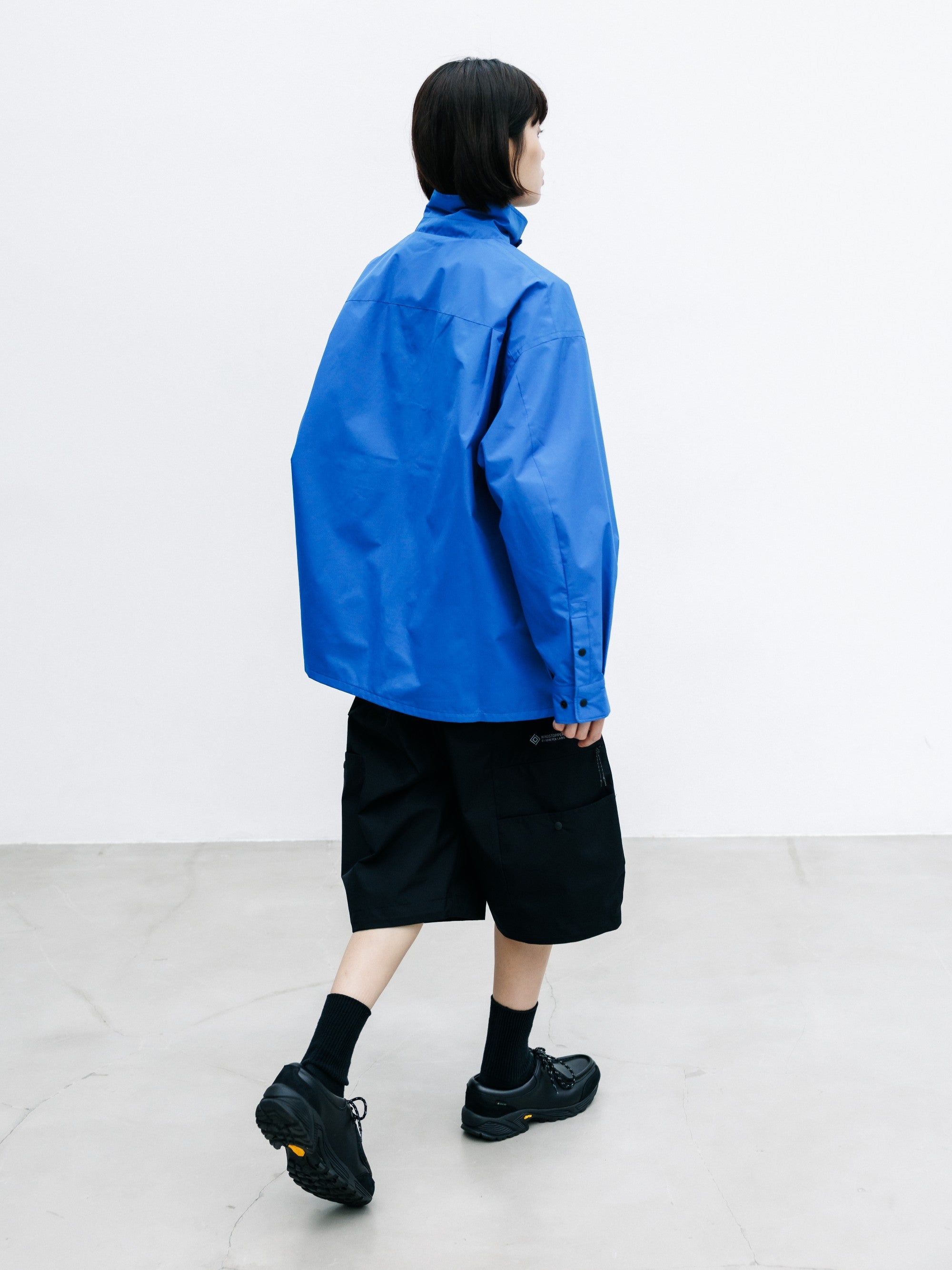 【8.8 SAT 20:00- IN STOCK】+phenix WINDSTOPPER® by GORE-TEX LABS CITY UNIFORM ZIPUP L/S SHIRT (BLUE)