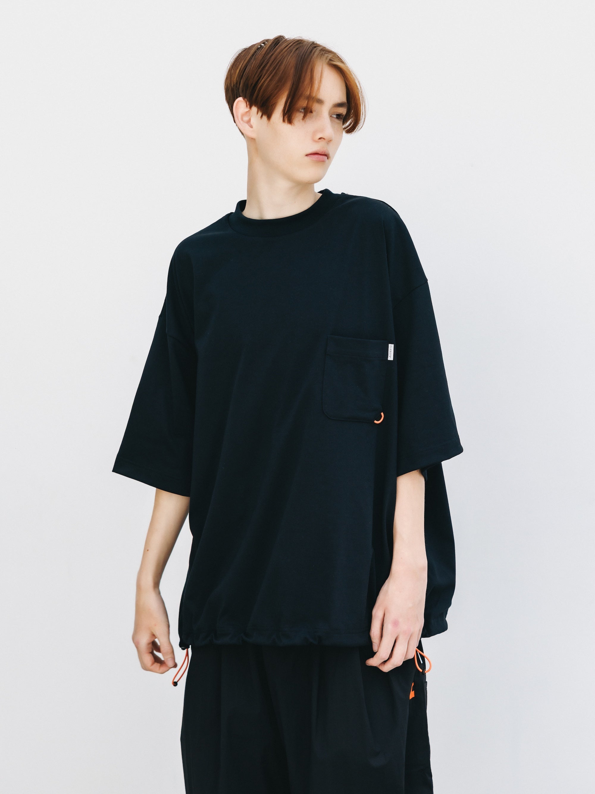 TECH POCKET S/S T-SHIRT (BLACK)