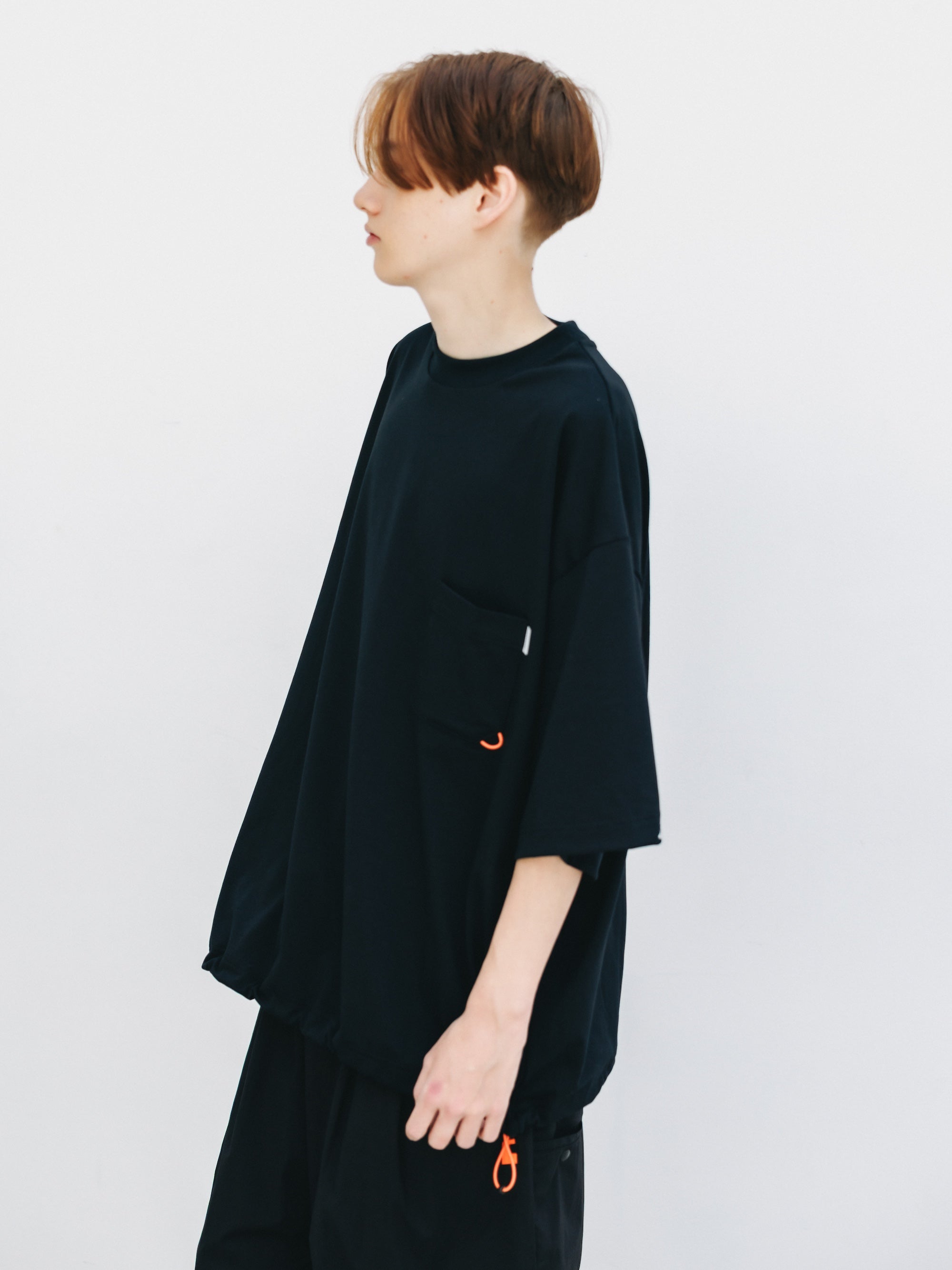 TECH POCKET S/S T-SHIRT (BLACK)