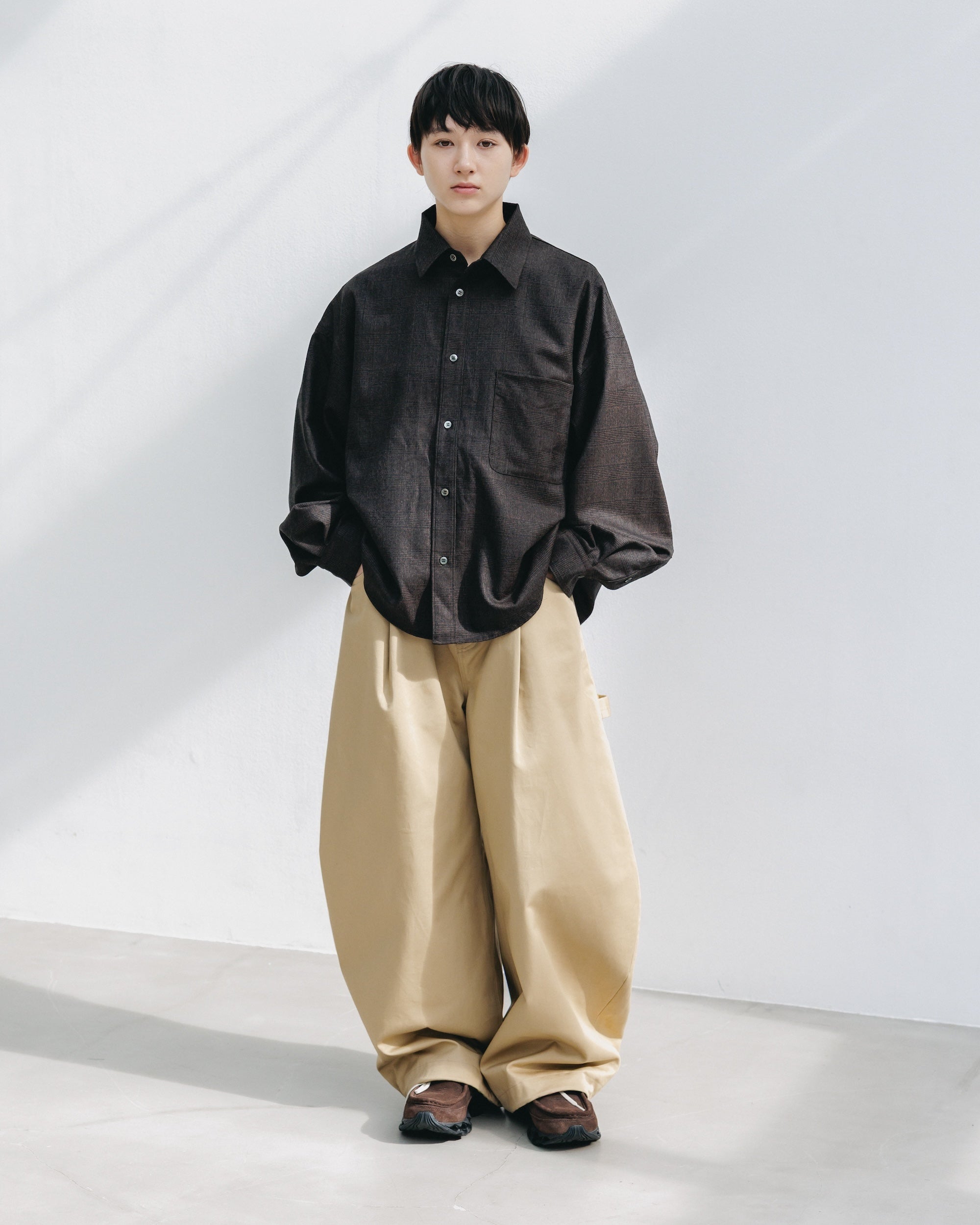 LIMITED ITEMS] MASSIVE KNIT L/S SHIRT