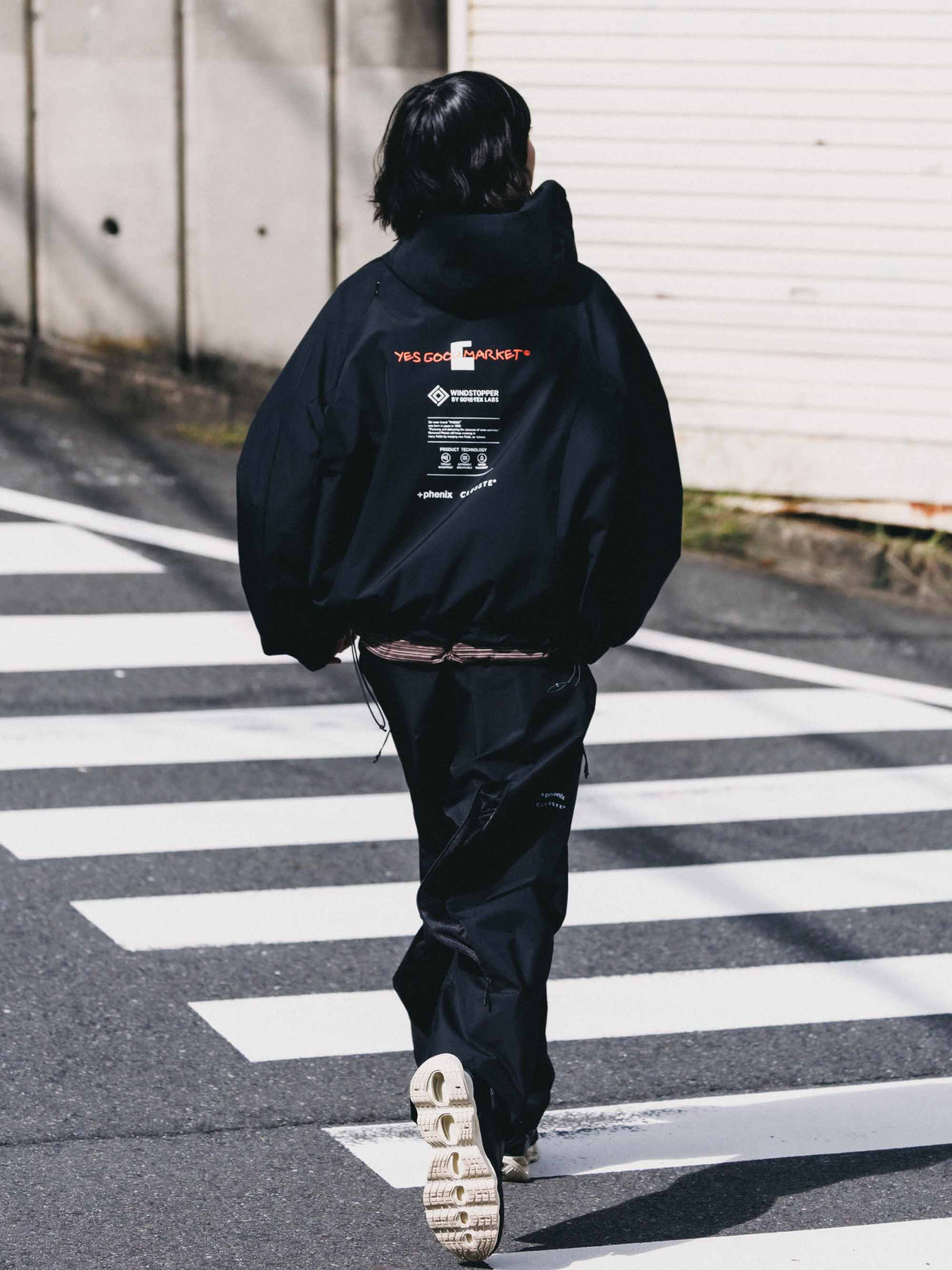 【10.4 SUN 20:00- IN STOCK】【LIMITED】“C×YES GOOD MARKET"+PHENIX WINDSTOPPER® BY GORE-TEX LABS CITY MOUNTAIN JACKET (BLACK)
