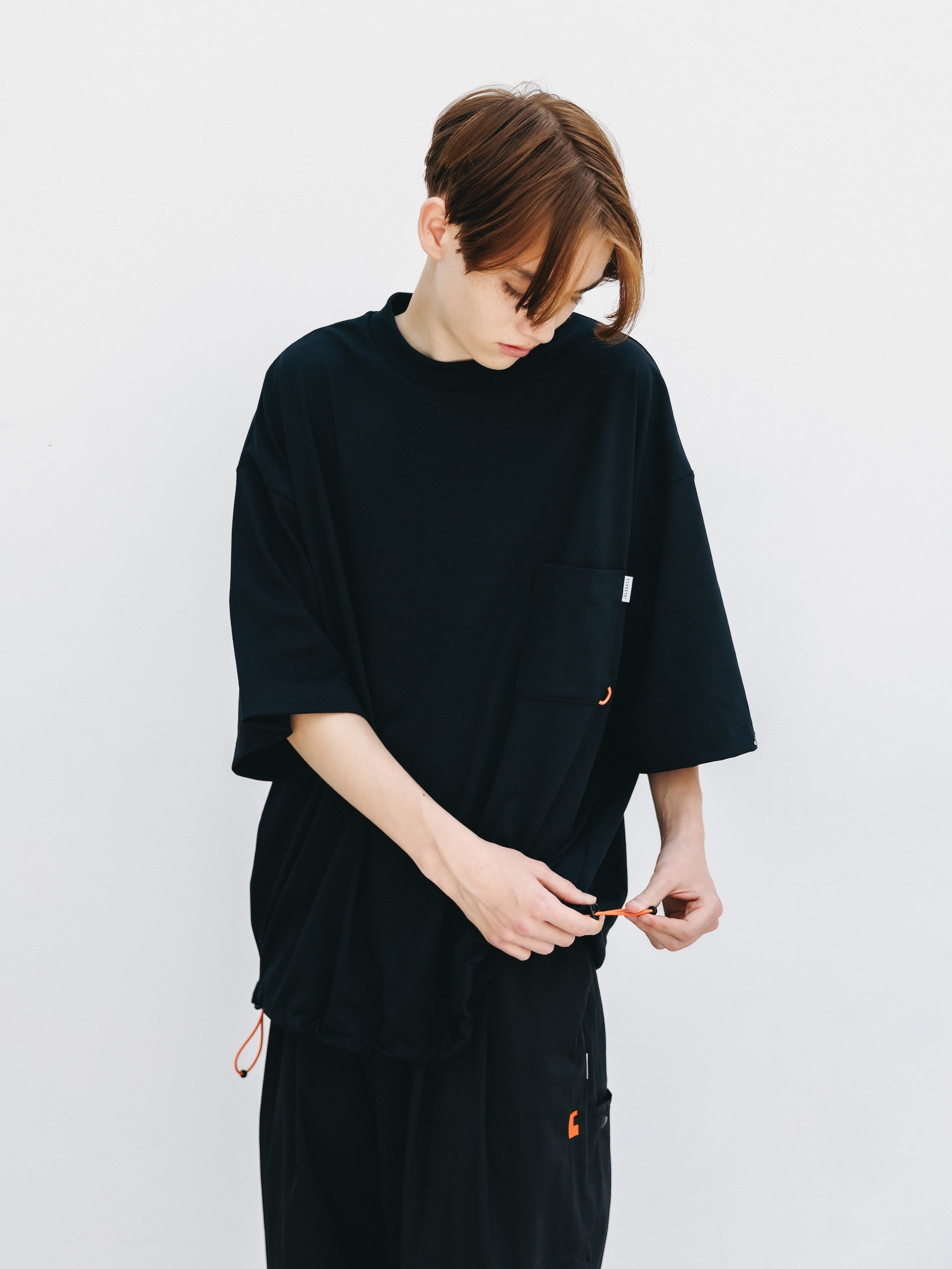 TECH POCKET S/S T-SHIRT (BLACK)
