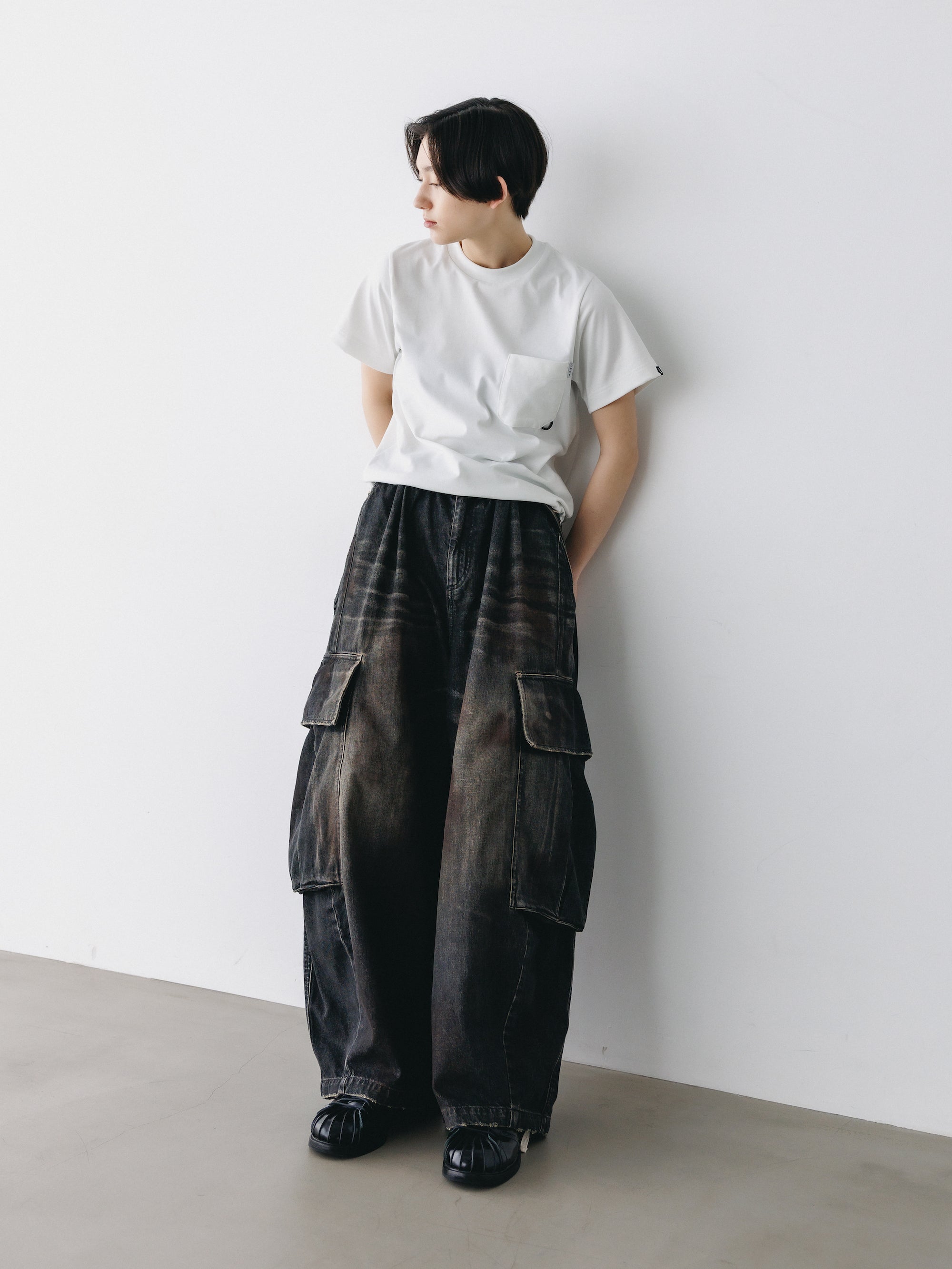 TECH POCKET S/S T-SHIRT (WHITE)