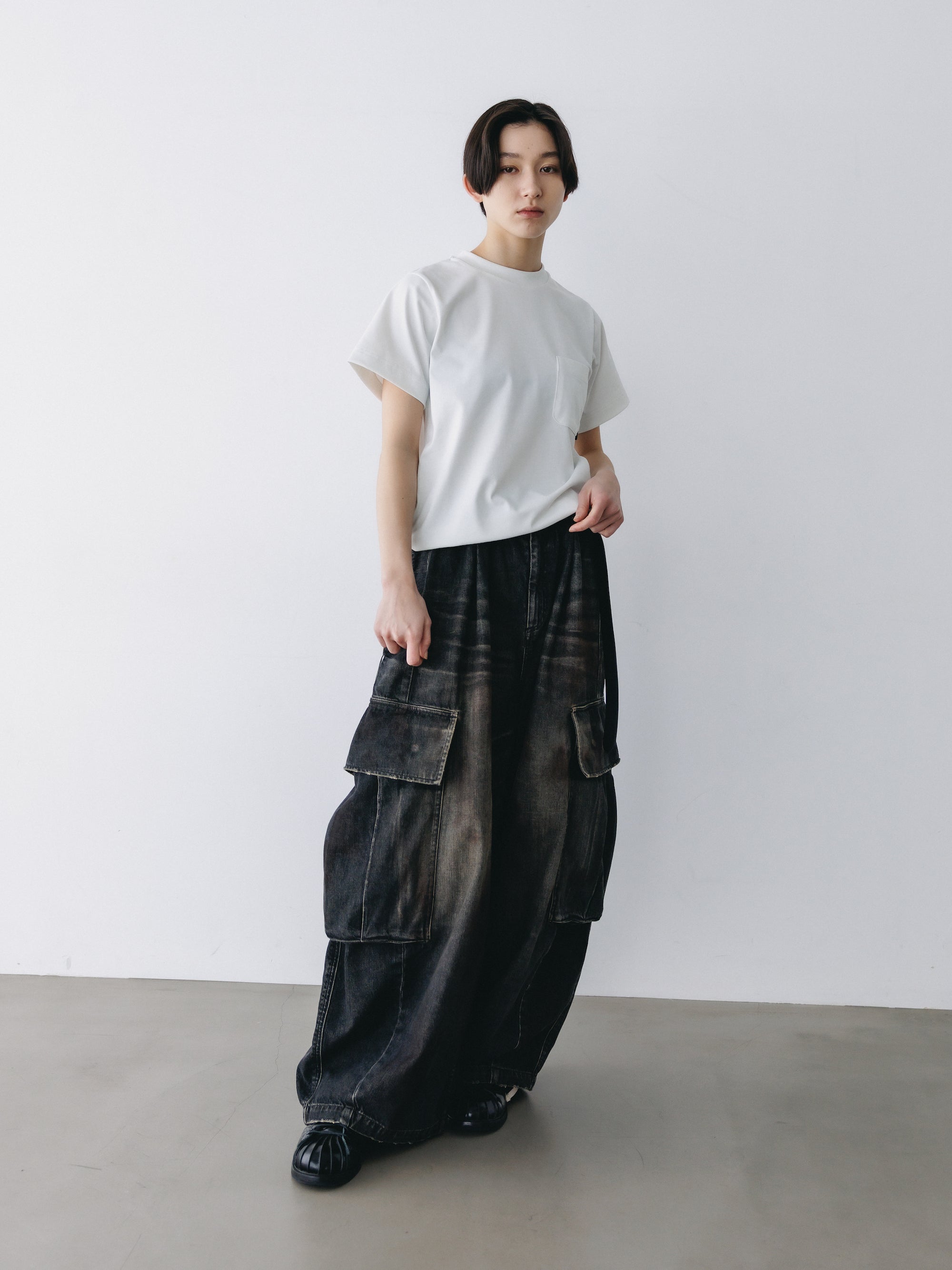 TECH POCKET S/S T-SHIRT (WHITE)