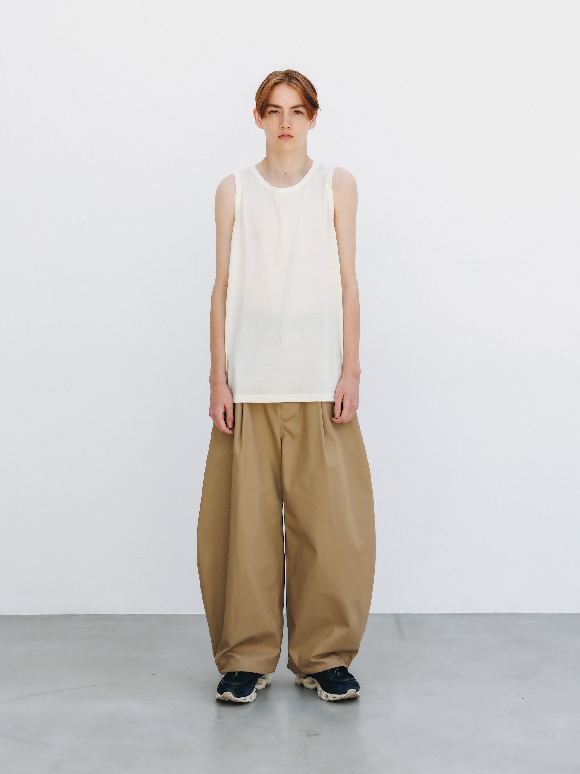 【5.16 SAT 20:00- IN STOCK】T/C GABARDINE CITY MASSIVE UTILITY PANTS (BEIGE)