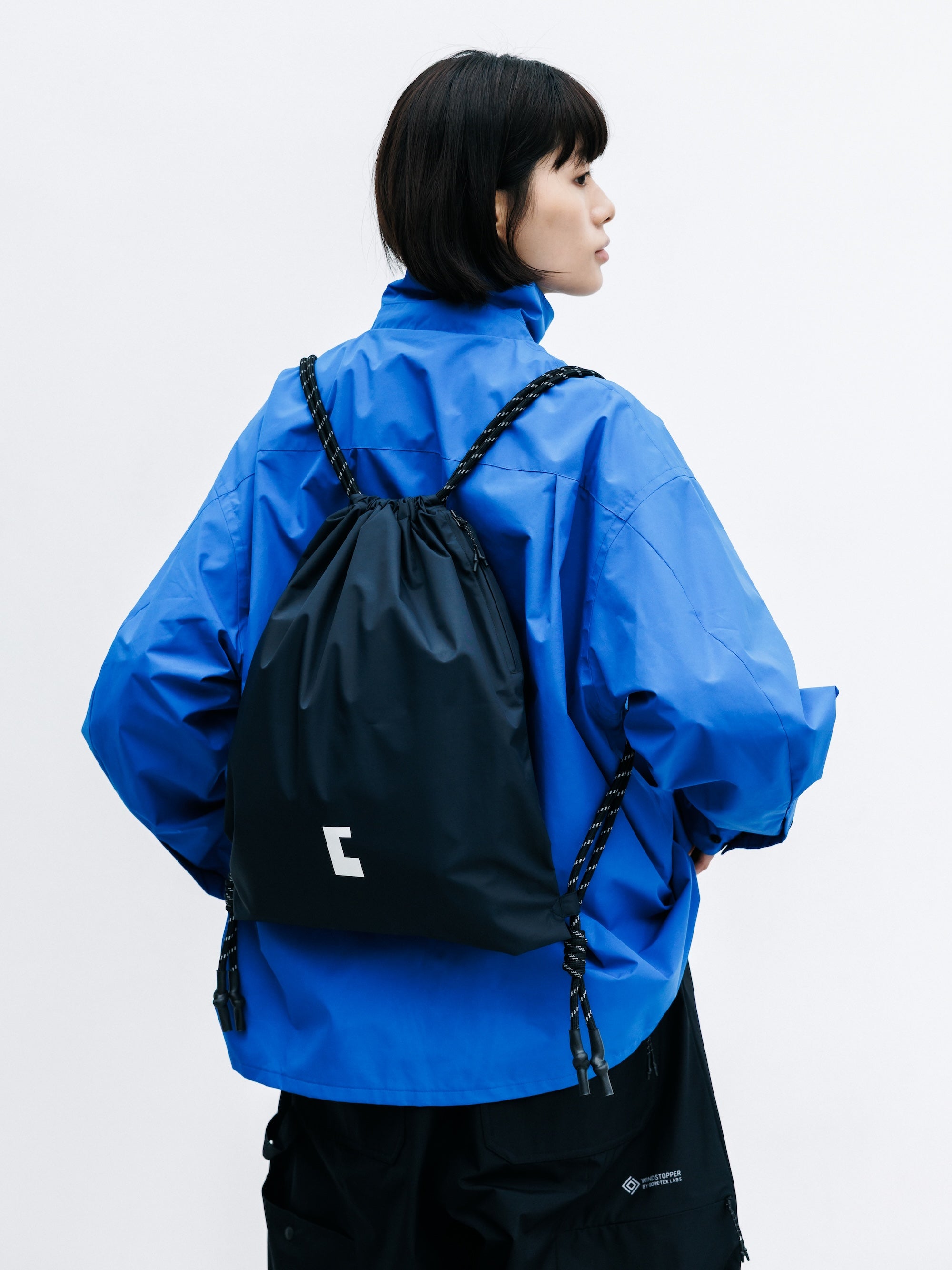 【8.1 SAT 20:00- IN STOCK】3LAYER NYLON CITY KNAPSACK (BLACK)