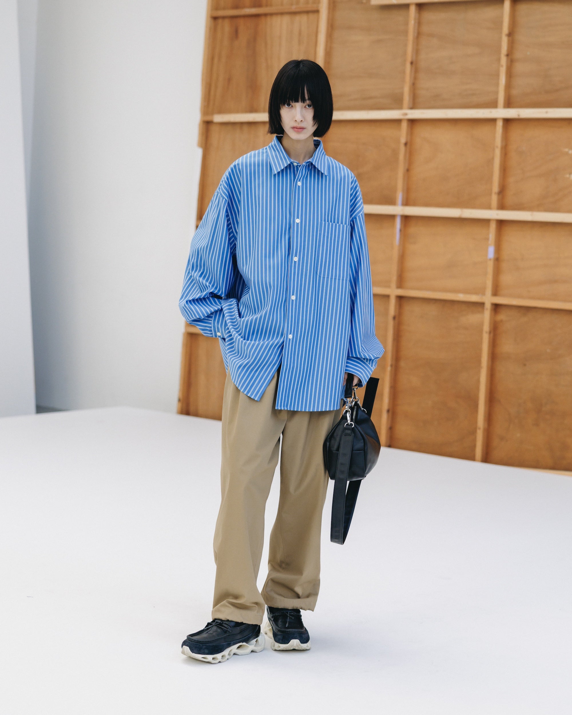 【2.11 WED 20:00- IN STOCK】LEATHER DAYOFF BAG MINI (BLACK)