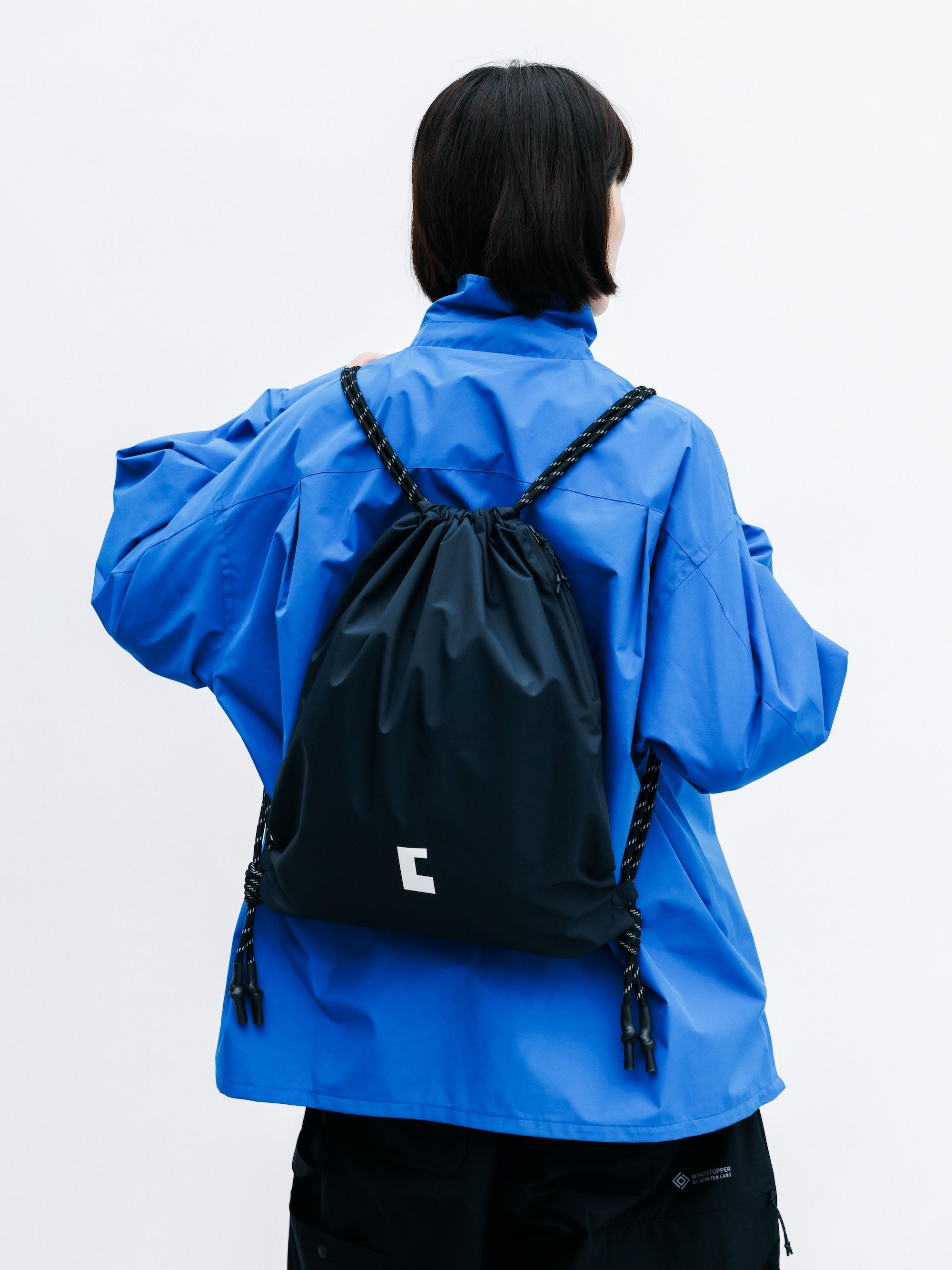 【8.1 SAT 20:00- IN STOCK】3LAYER NYLON CITY KNAPSACK (BLACK)