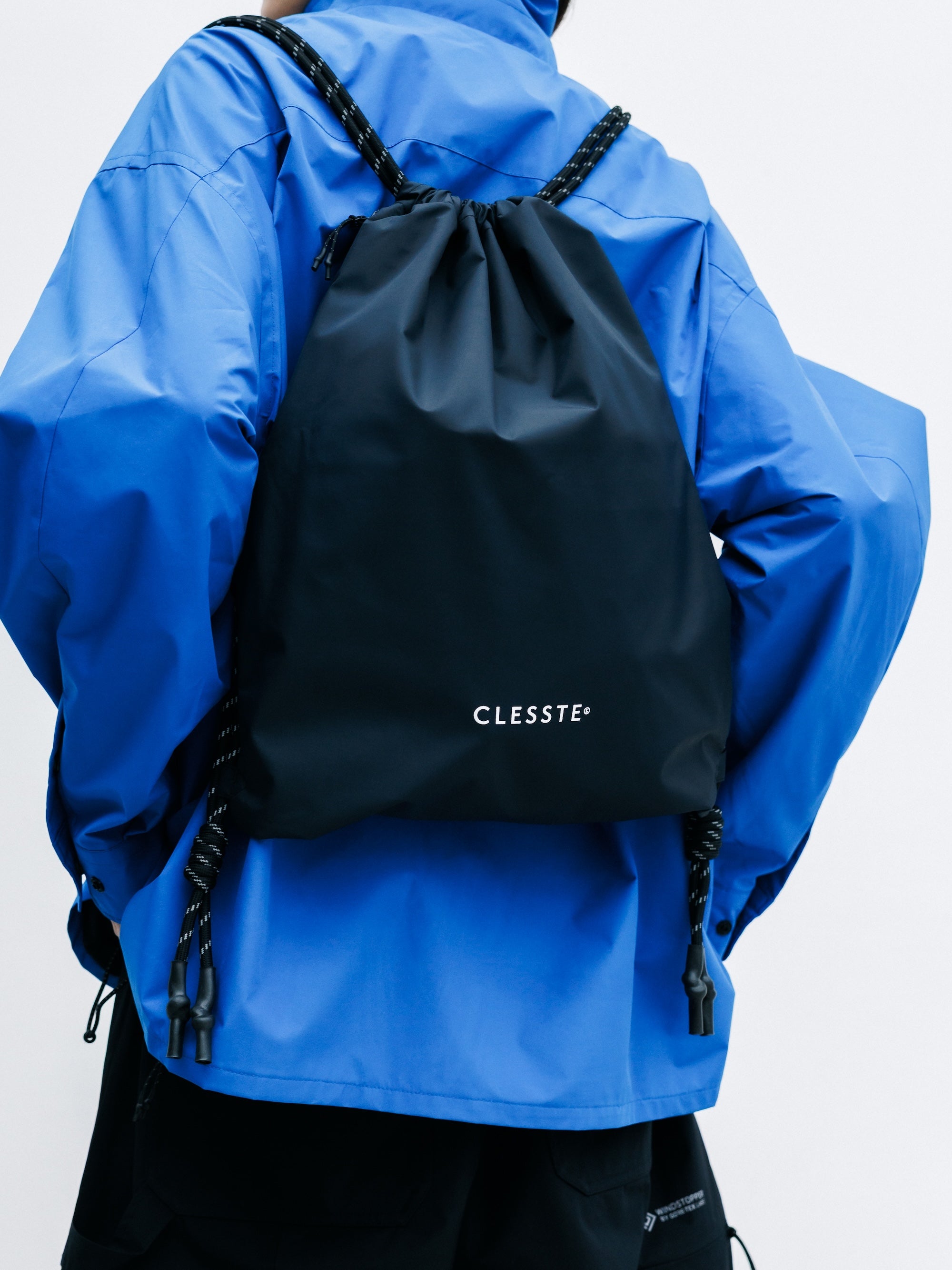 【8.1 SAT 20:00- IN STOCK】3LAYER NYLON CITY KNAPSACK (BLACK)