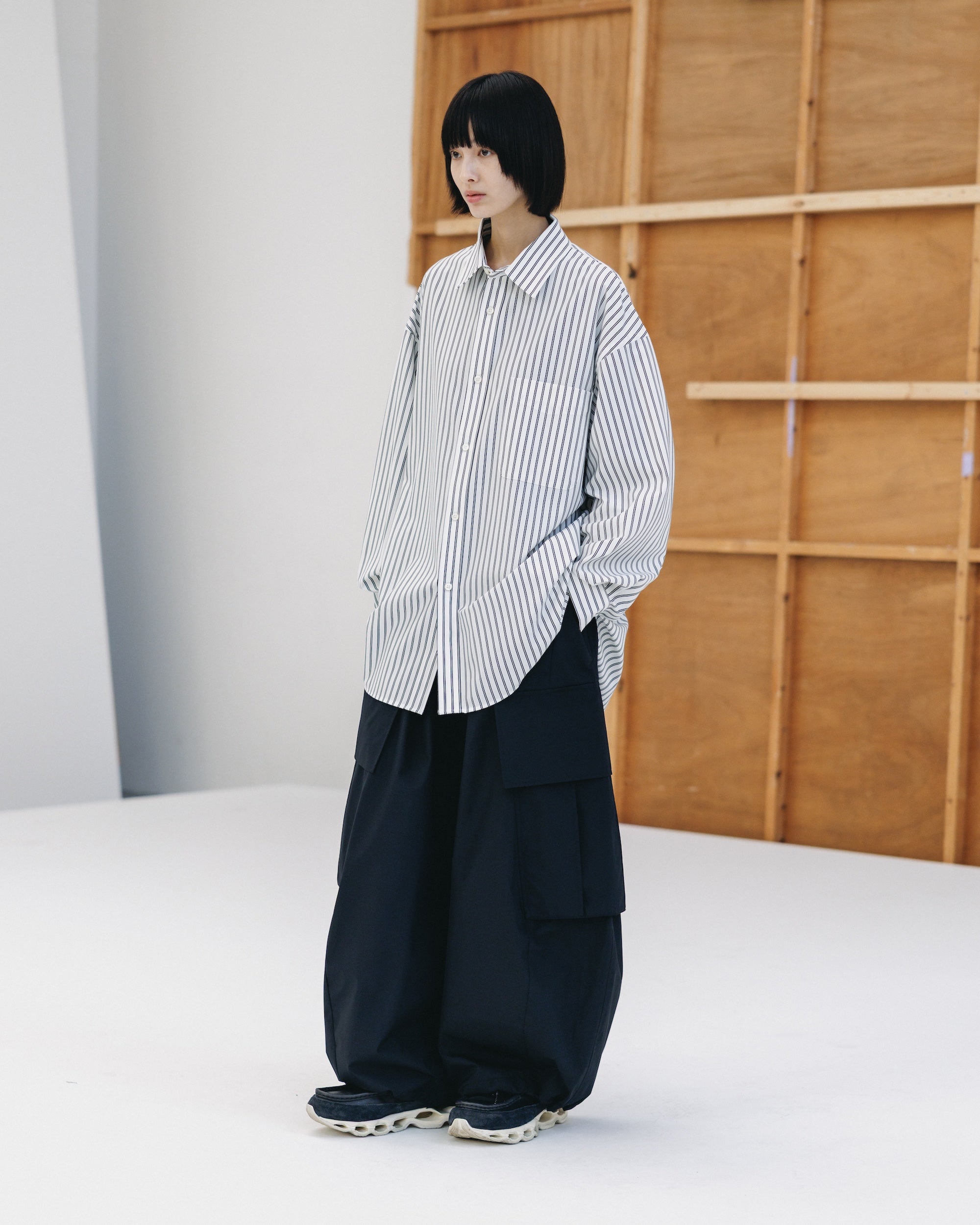 +phenix WINDSTOPPER® by GORE-TEX LABS CITY MEGA POCKET BALLOON CARGO PANTS (BLACK)