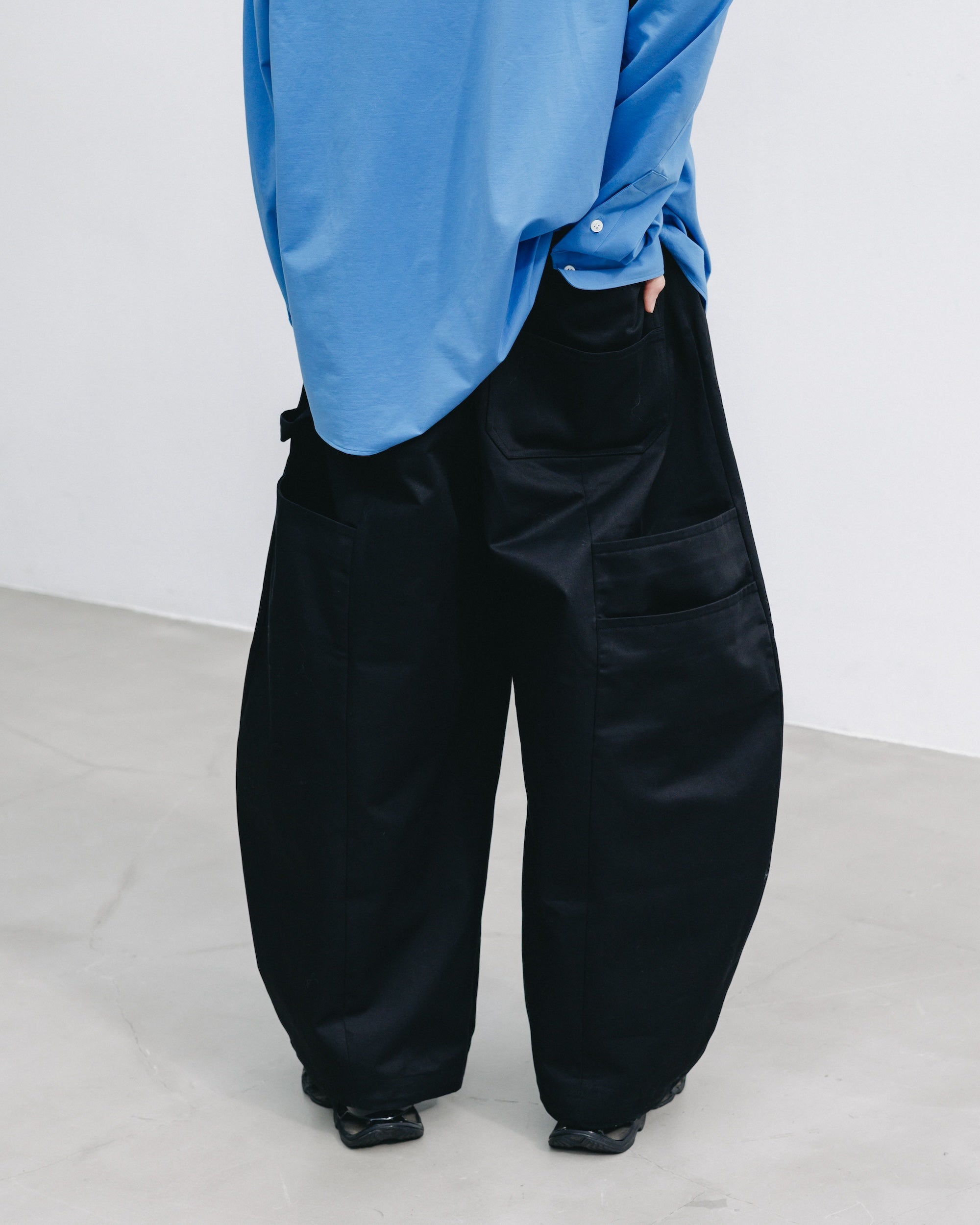 【11.12 WED 20:00- IN STOCK】CITY MASSIVE UTILITY PANTS (BLACK)