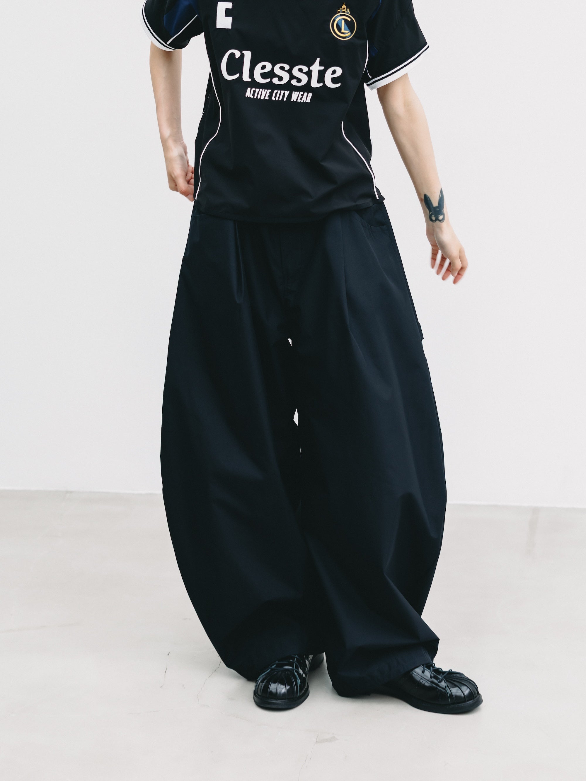 【6.10 WED 20:00- IN STOCK】+phenix WINDSTOPPER® by GORE-TEX LABS CITY MASSIVE UTILITY PANTS (BLACK×WHITE)
