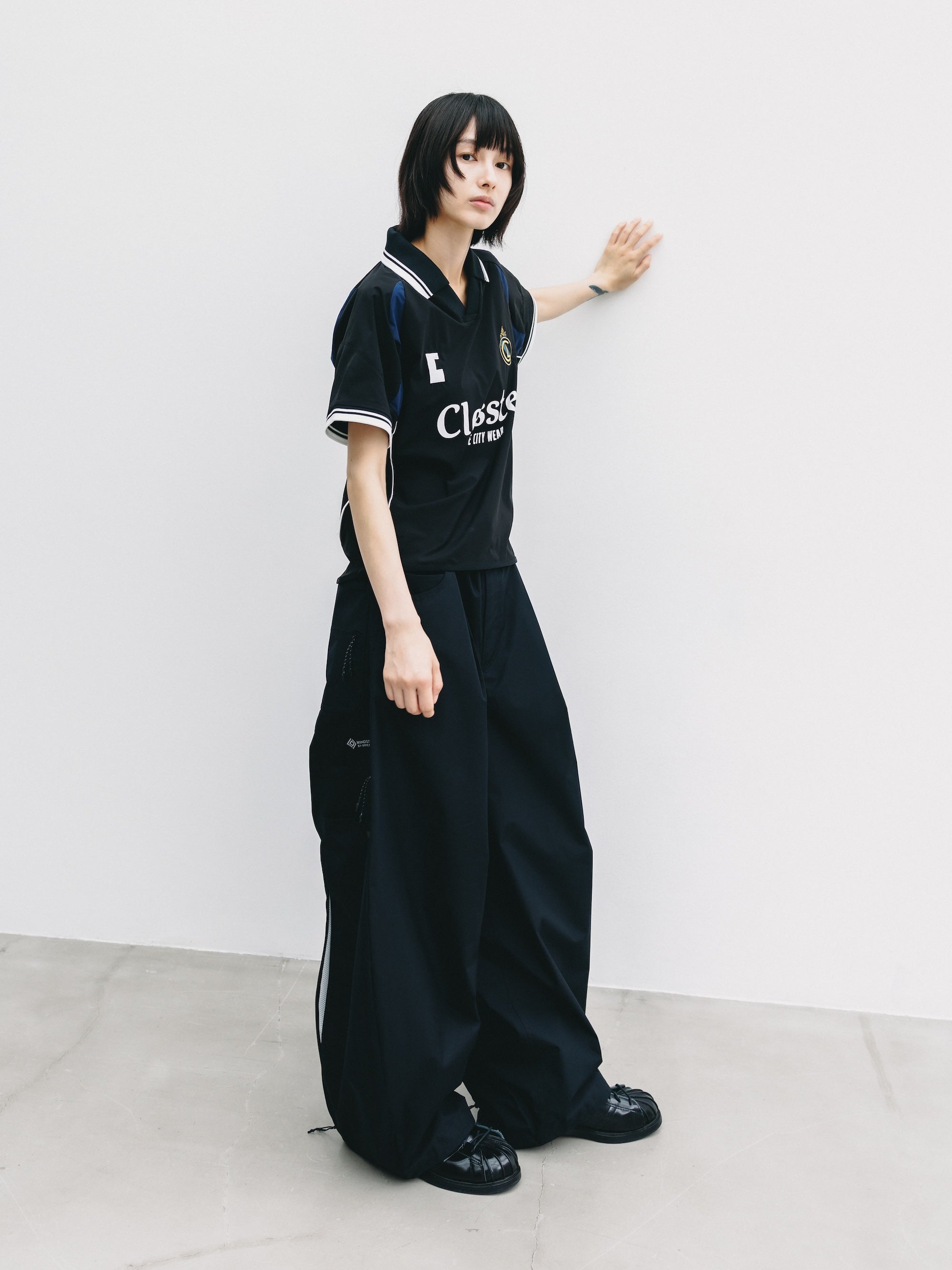 【6.10 WED 20:00- IN STOCK】+phenix WINDSTOPPER® by GORE-TEX LABS CITY MASSIVE UTILITY PANTS (BLACK×WHITE)