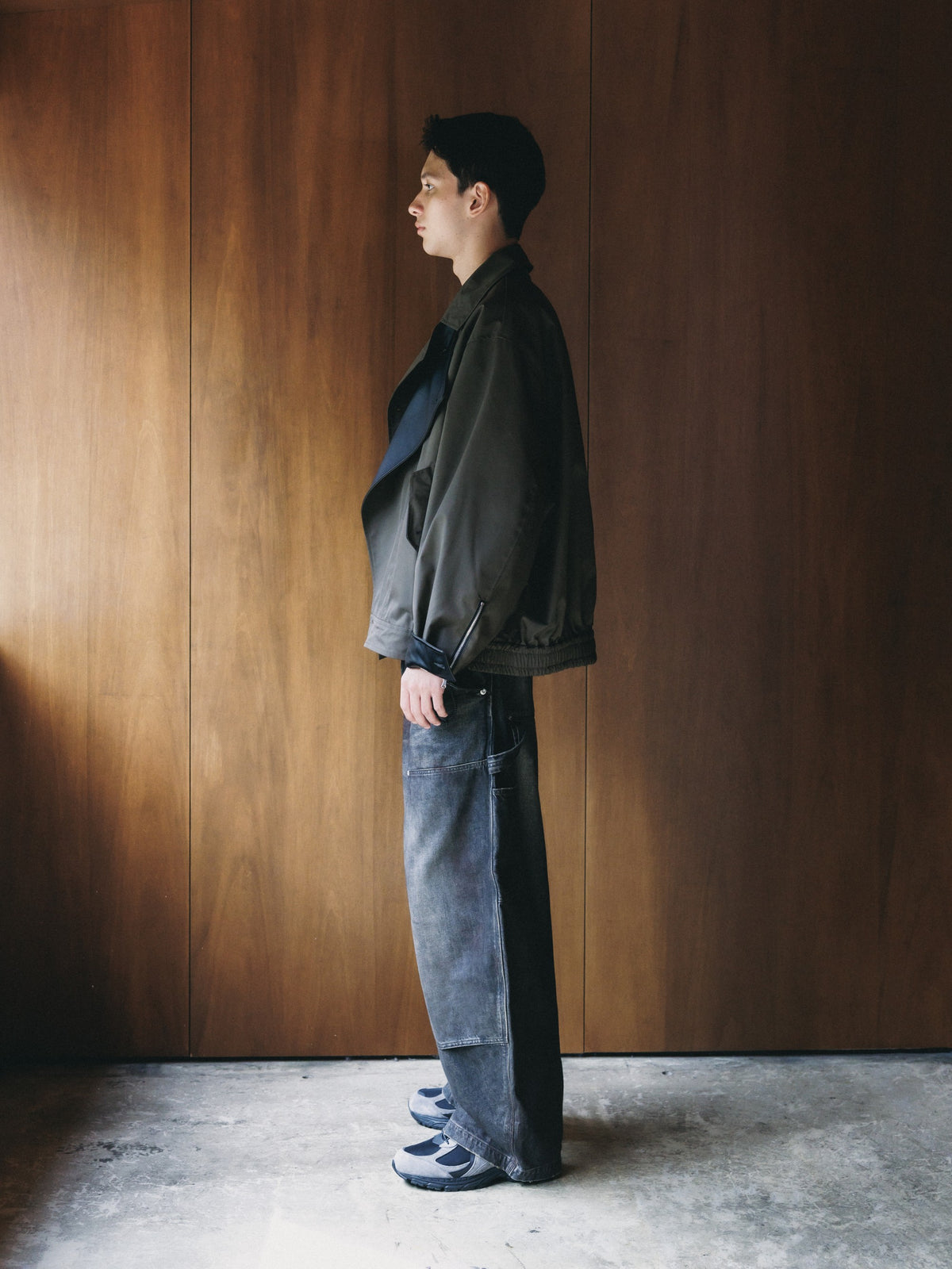 【10.24 SAT 20:00- IN STOCK】 +phenix WINDSTOPPER® by GORE-TEX LABS TWILL CITY DOUBLE FLAP JACKET (URBAN BROWN)