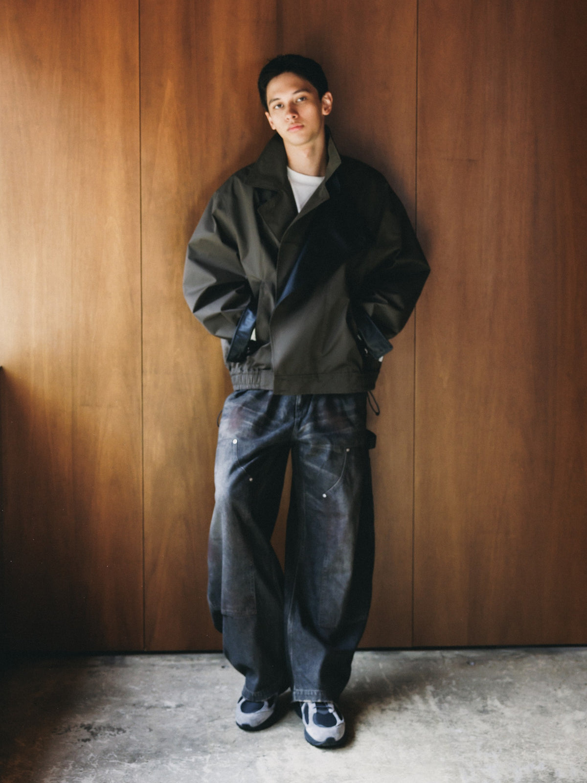 【10.24 SAT 20:00- IN STOCK】 +phenix WINDSTOPPER® by GORE-TEX LABS TWILL CITY DOUBLE FLAP JACKET (URBAN BROWN)