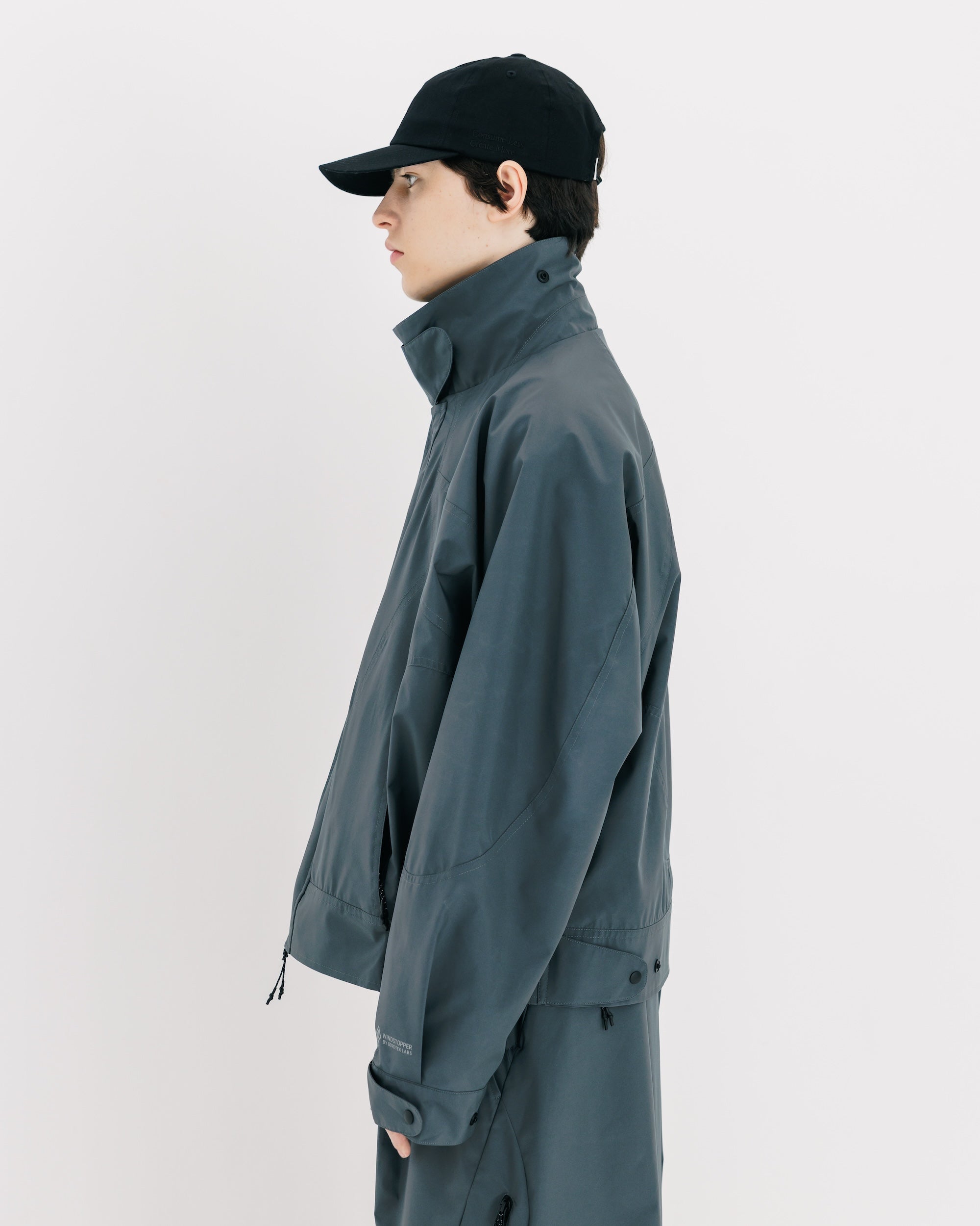 +phenix WINDSTOPPER® by GORE-TEX LABS FUTURE JACKET (GRAPHAITE GRAY)