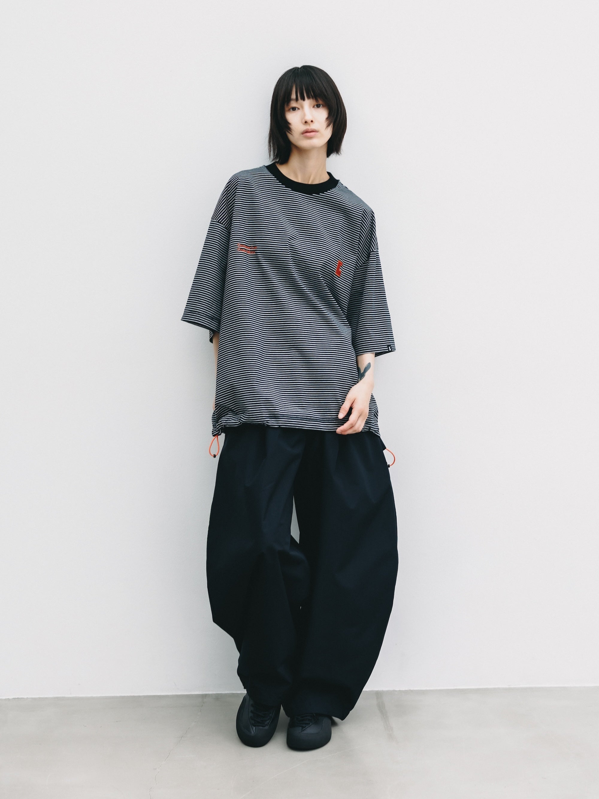 【6.10 WED 20:00- IN STOCK】+phenix WINDSTOPPER® by GORE-TEX LABS CITY MASSIVE UTILITY PANTS (BLACK×WHITE)