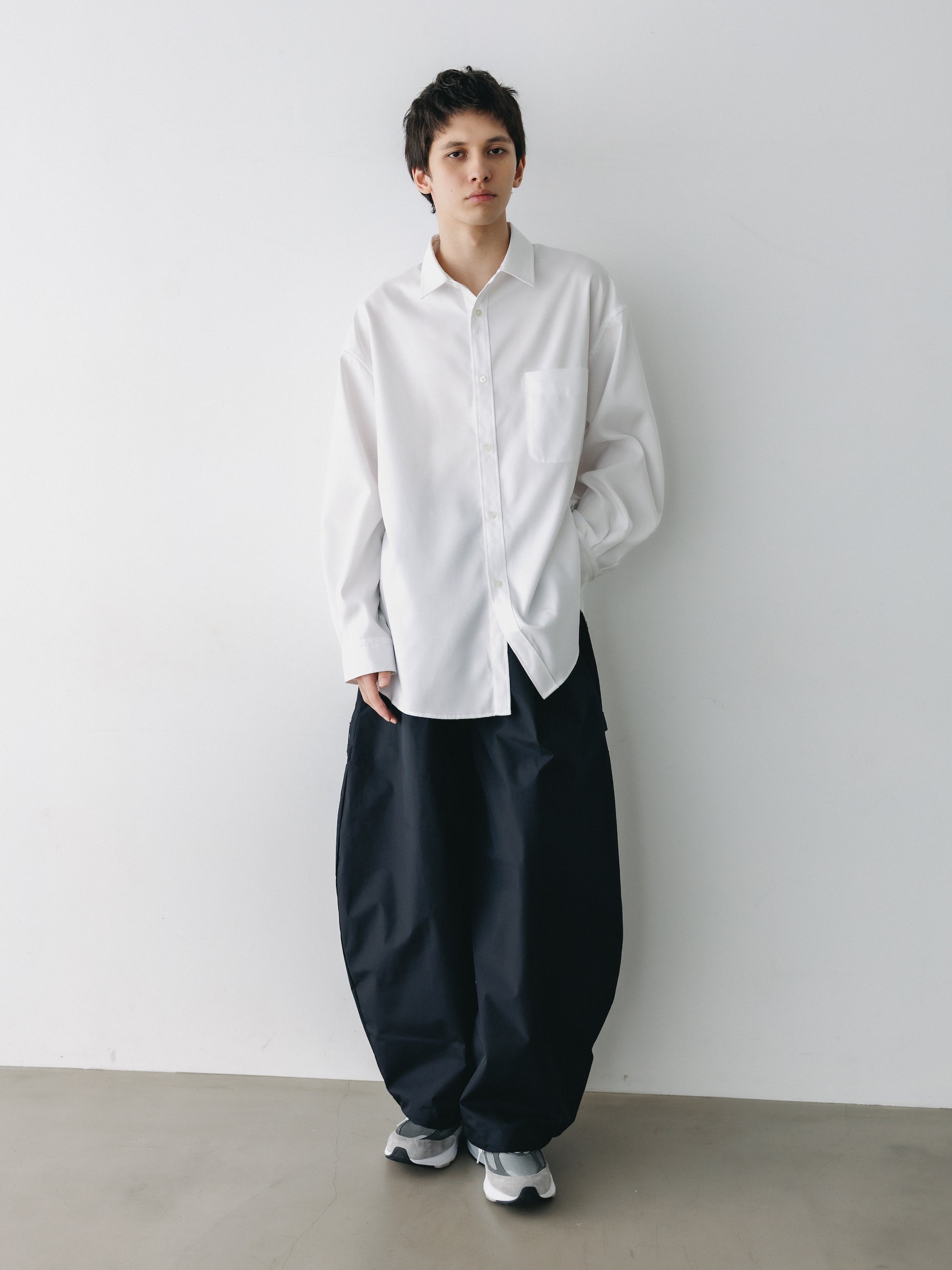 ACTIVE OXFORD EVERYDAY L/S SHIRT (WHITE)