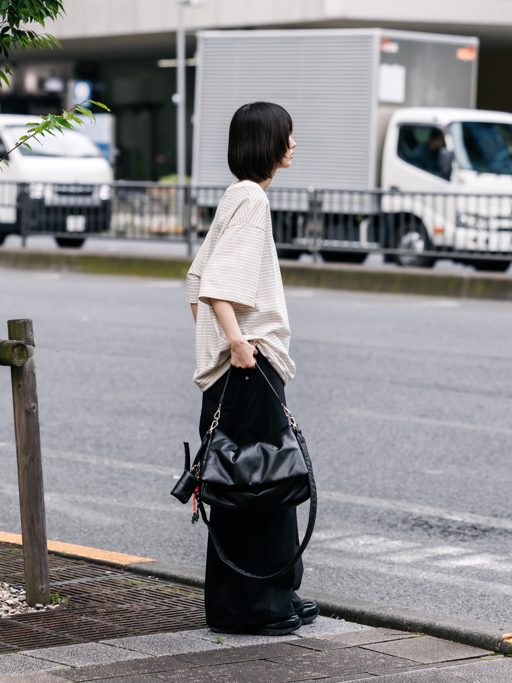 バッグ CLESSTE PADDED FLAP HOLIDAY BAG 7.18 SAT 20:00- IN STOCK】LEATHER PADDED FLAP HOLIDAY BAG