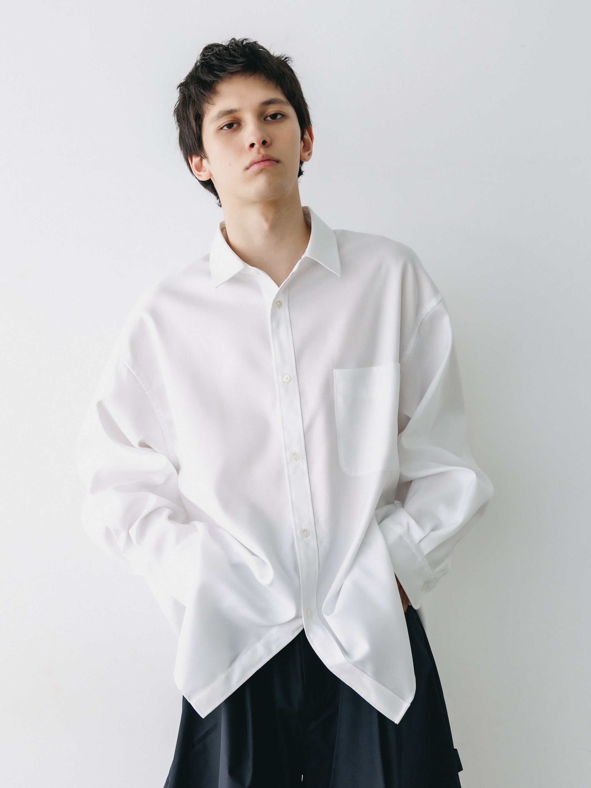 トップス ACTIVE OXFORD EVERYDAY L/S SHIRT (WHITE) ACTIVE OXFORD EVERYDAY L/S SHIRT (WHITE)