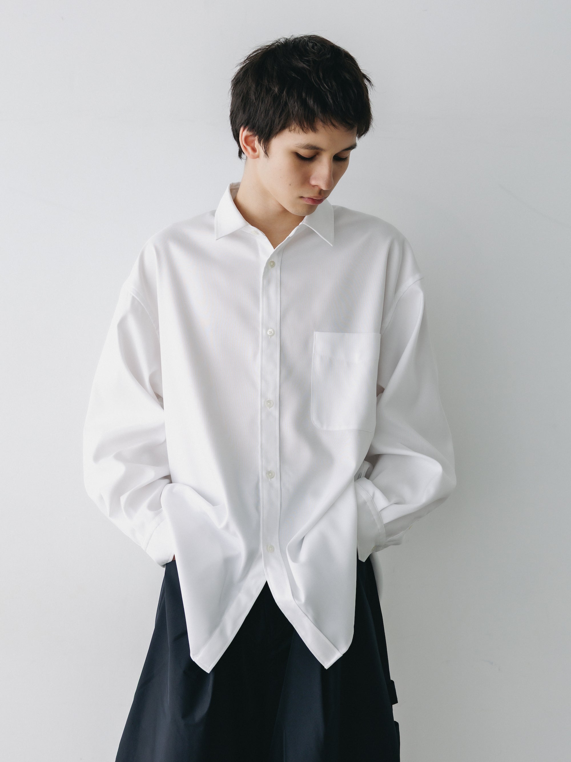 ACTIVE OXFORD EVERYDAY L/S SHIRT (WHITE)
