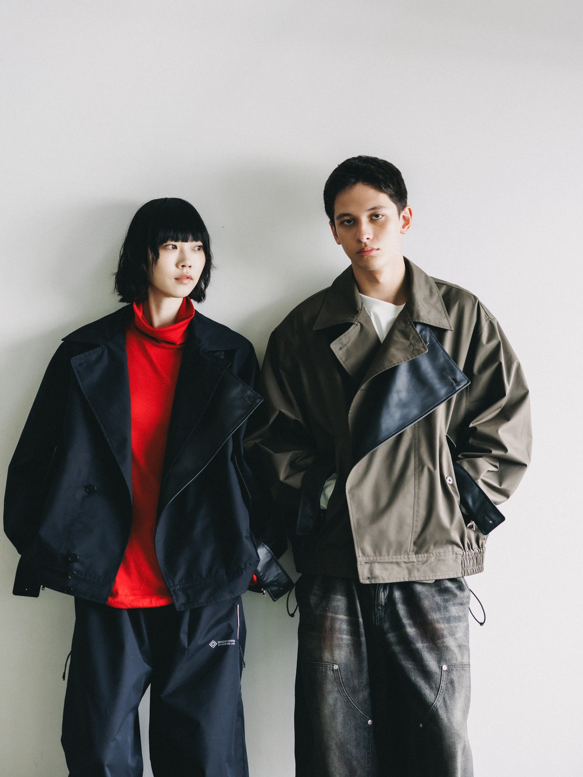 【10.24 SAT 20:00- IN STOCK】 +phenix WINDSTOPPER® by GORE-TEX LABS TWILL CITY DOUBLE FLAP JACKET (URBAN BROWN)
