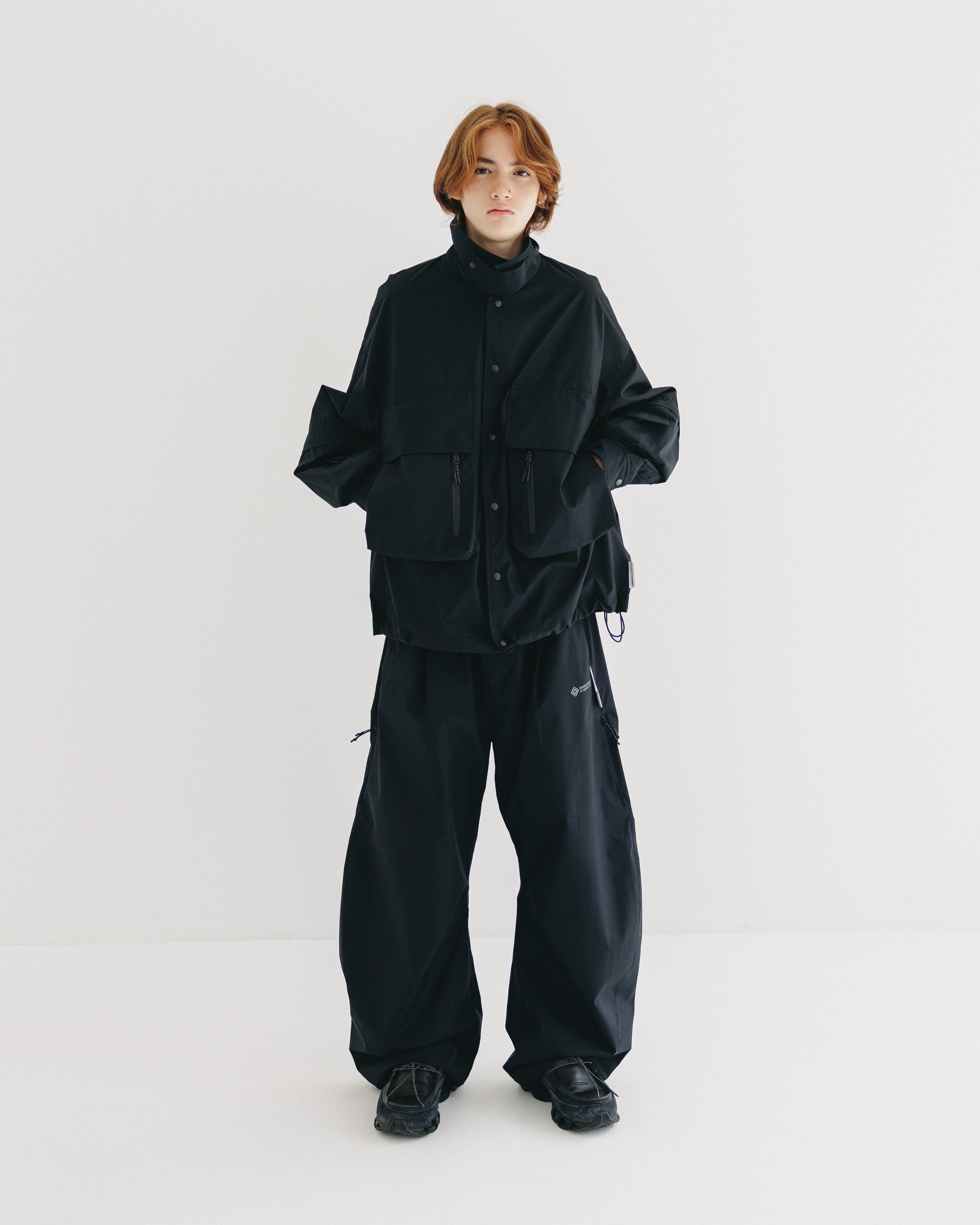 【9.10 WED 20:00- IN STOCK】+phenix WINDSTOPPER® by GORE-TEX LABS DETACHABLE WADING SHIRT JACKET (BLACK)