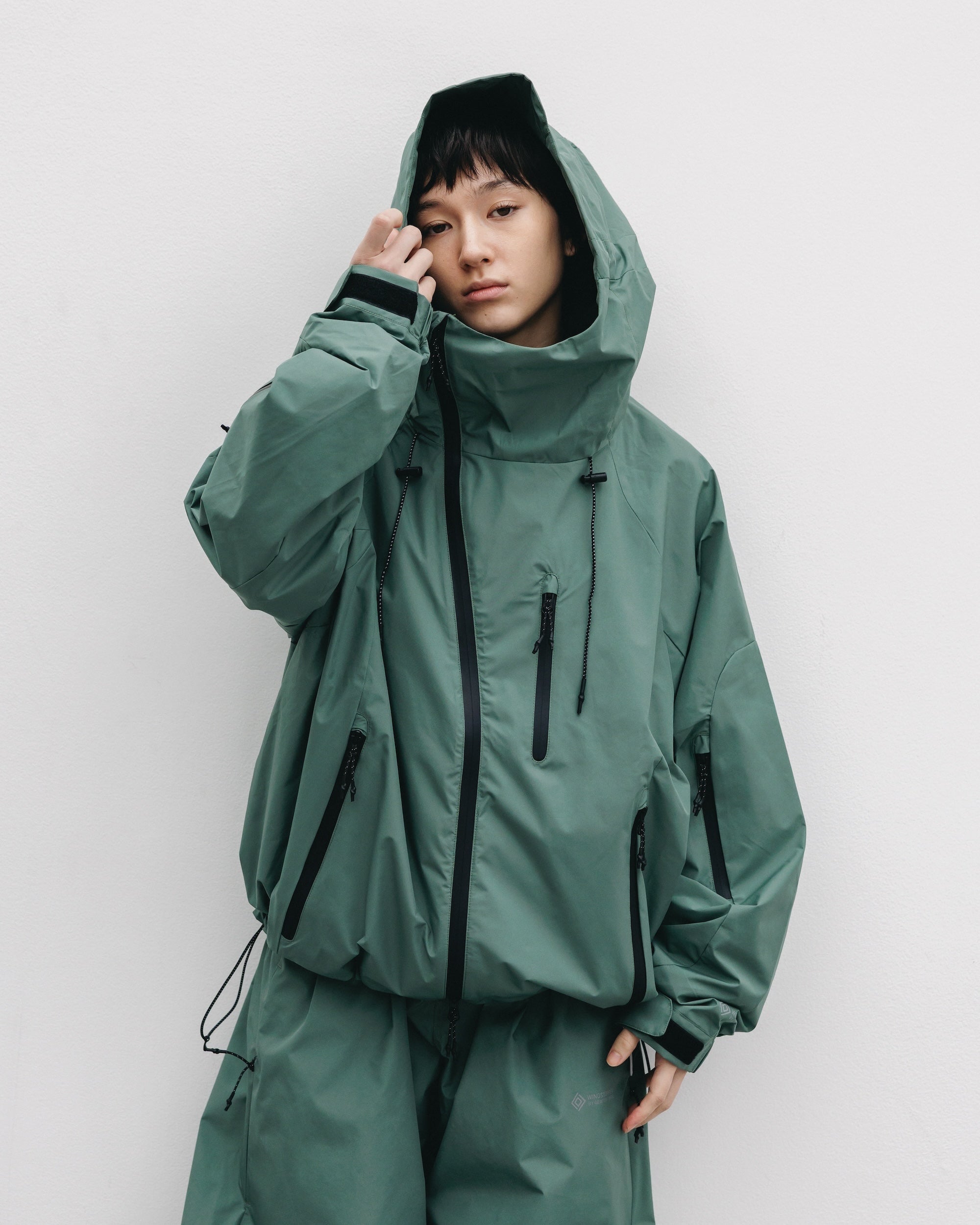 +phenix WINDSTOPPER® by GORE-TEX LABS CITY MOUNTAIN JACKET (MILITARY GREEN)