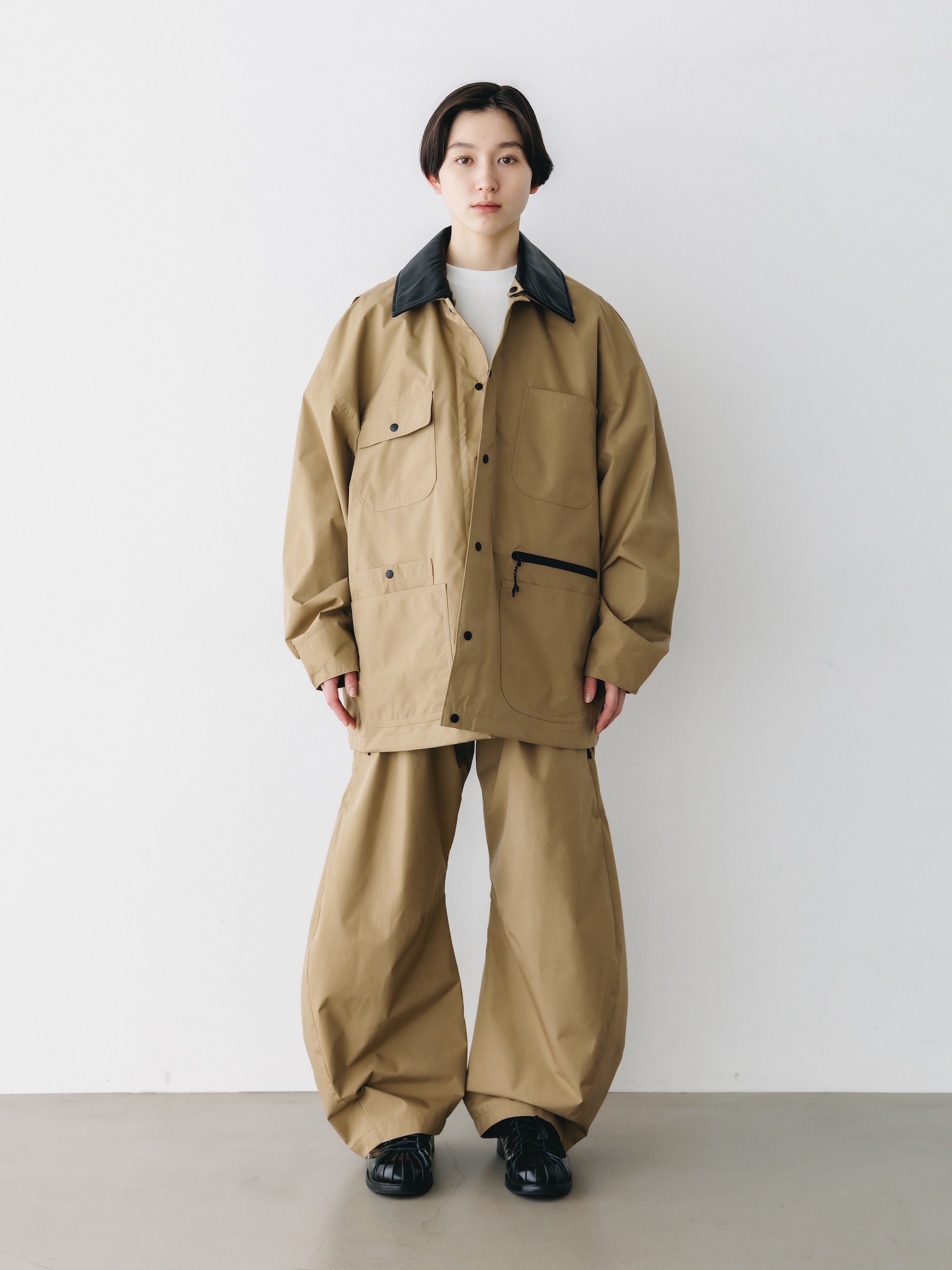 +phenix WINDSTOPPER® BY GORE-TEX LABS CITY STORAGE COVERALL JACKET (CAMEL BEIGE)