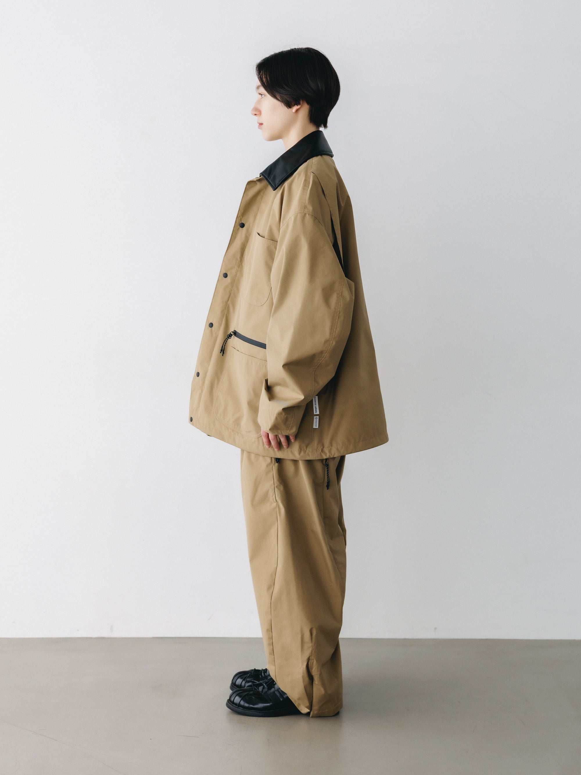 【6.20 SAT 20:00- IN STOCK】 +phenix WINDSTOPPER® by GORE-TEX LABS CITY BARREL LEG PANTS (CAMEL BEIGE)