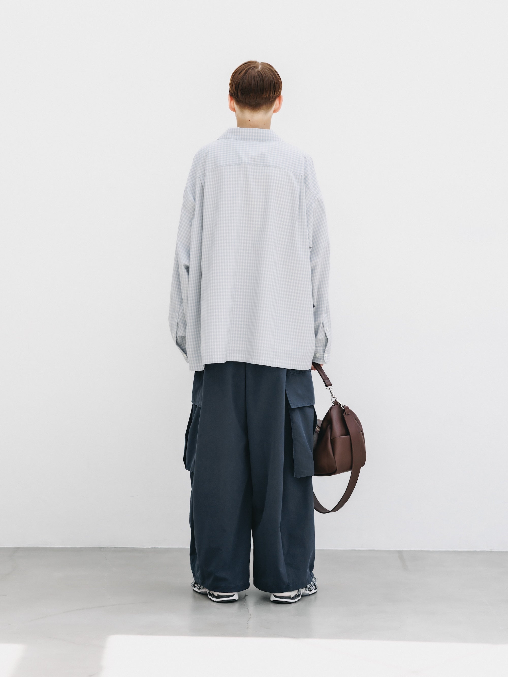 【5.20 WED 20:00- IN STOCK】VINTAGE EFFECT COOLDOTS® CITY MEGA POCKET BALLOON CARGO PANTS(NAVY)