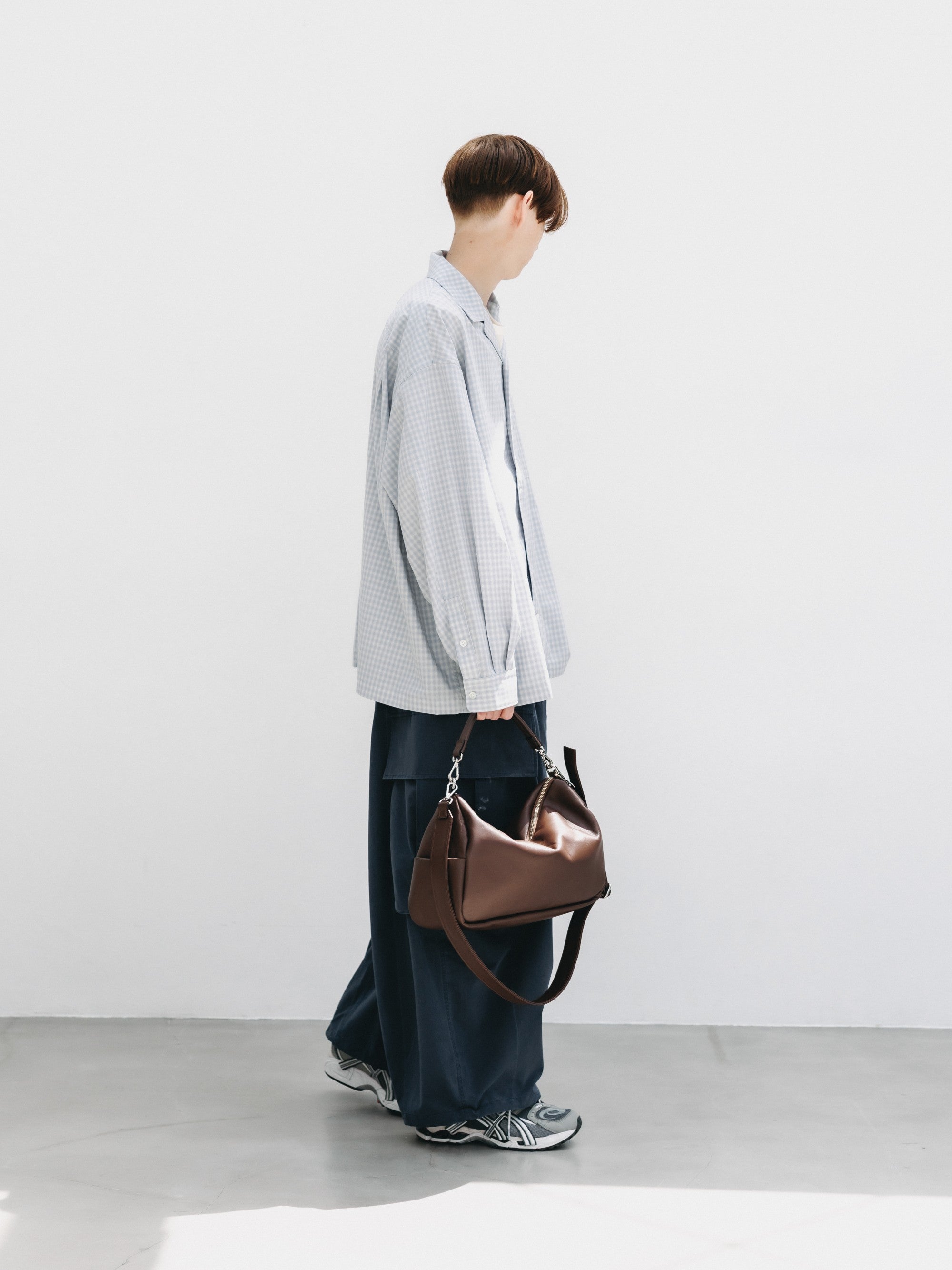 LEATHER DAYOFF BAG (BROWN)