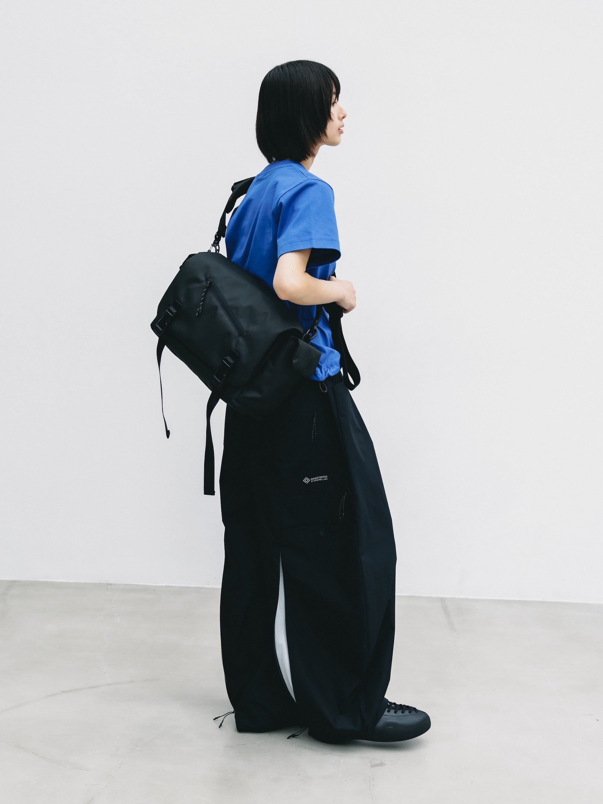 【6.13 SAT 20:00- IN STOCK】JOURNEY CROSS MESSENGER BAG (BLACK)