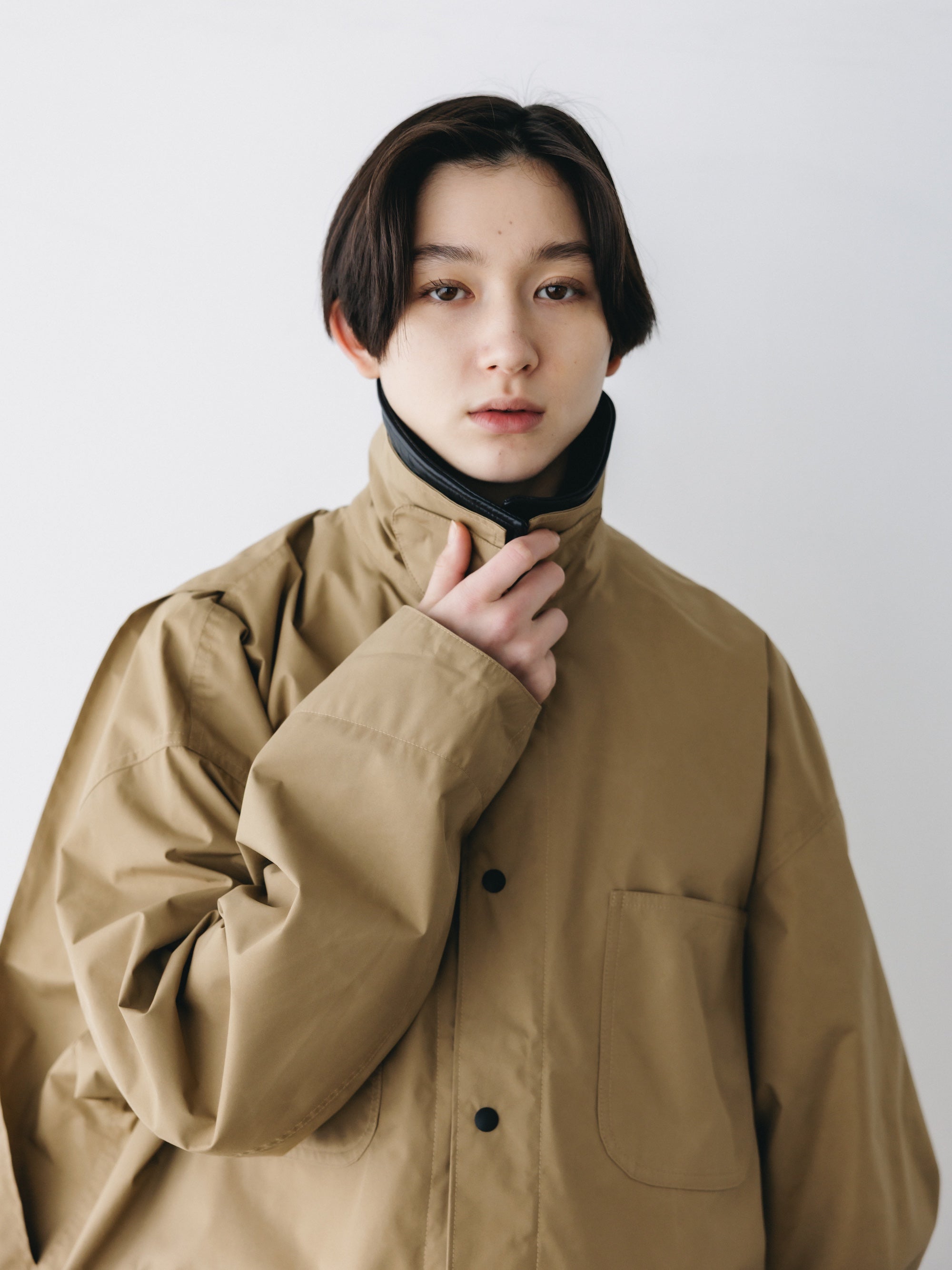 +phenix WINDSTOPPER® BY GORE-TEX LABS CITY STORAGE COVERALL JACKET (CAMEL BEIGE)