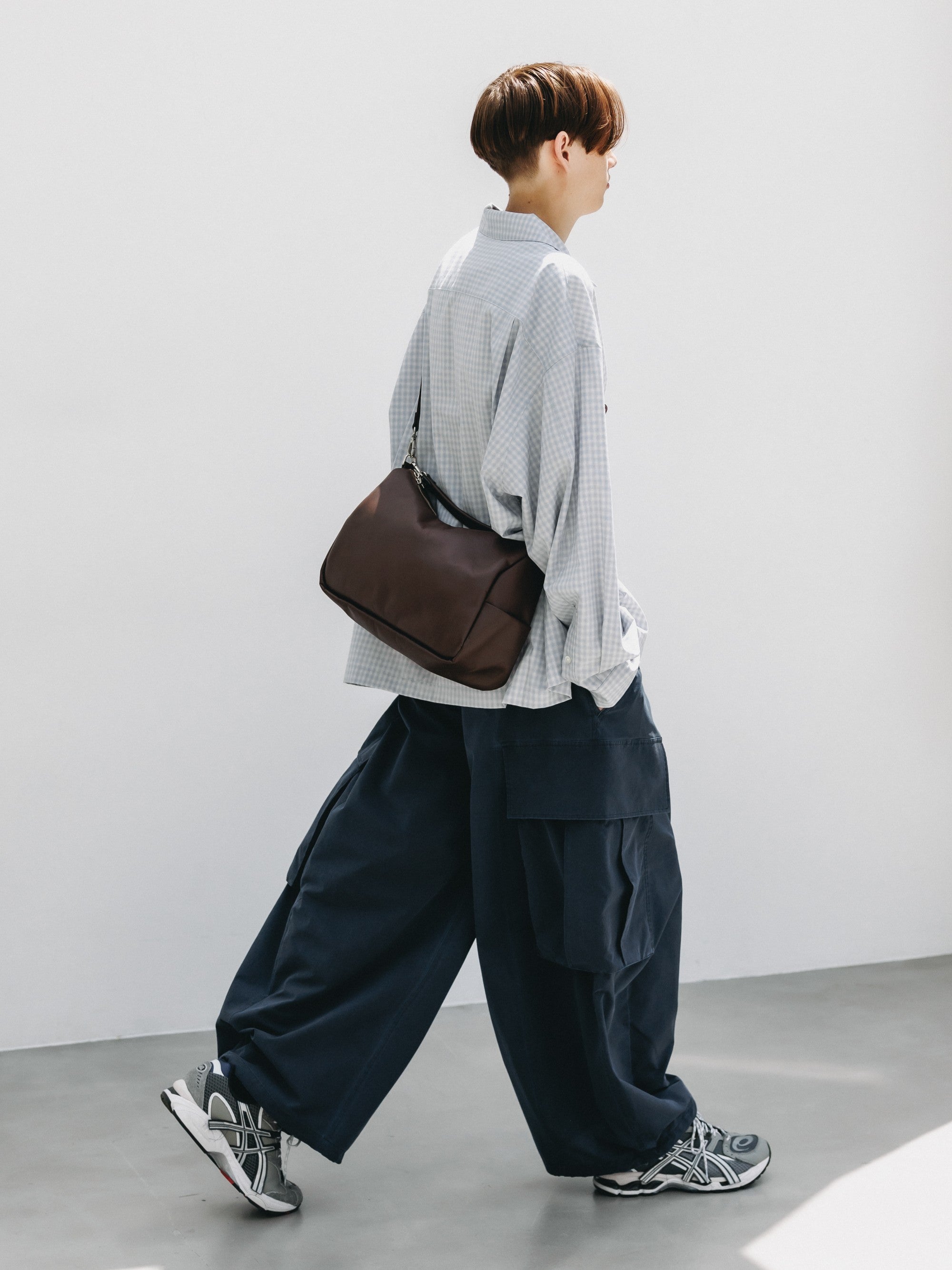 LEATHER DAYOFF BAG (BROWN)