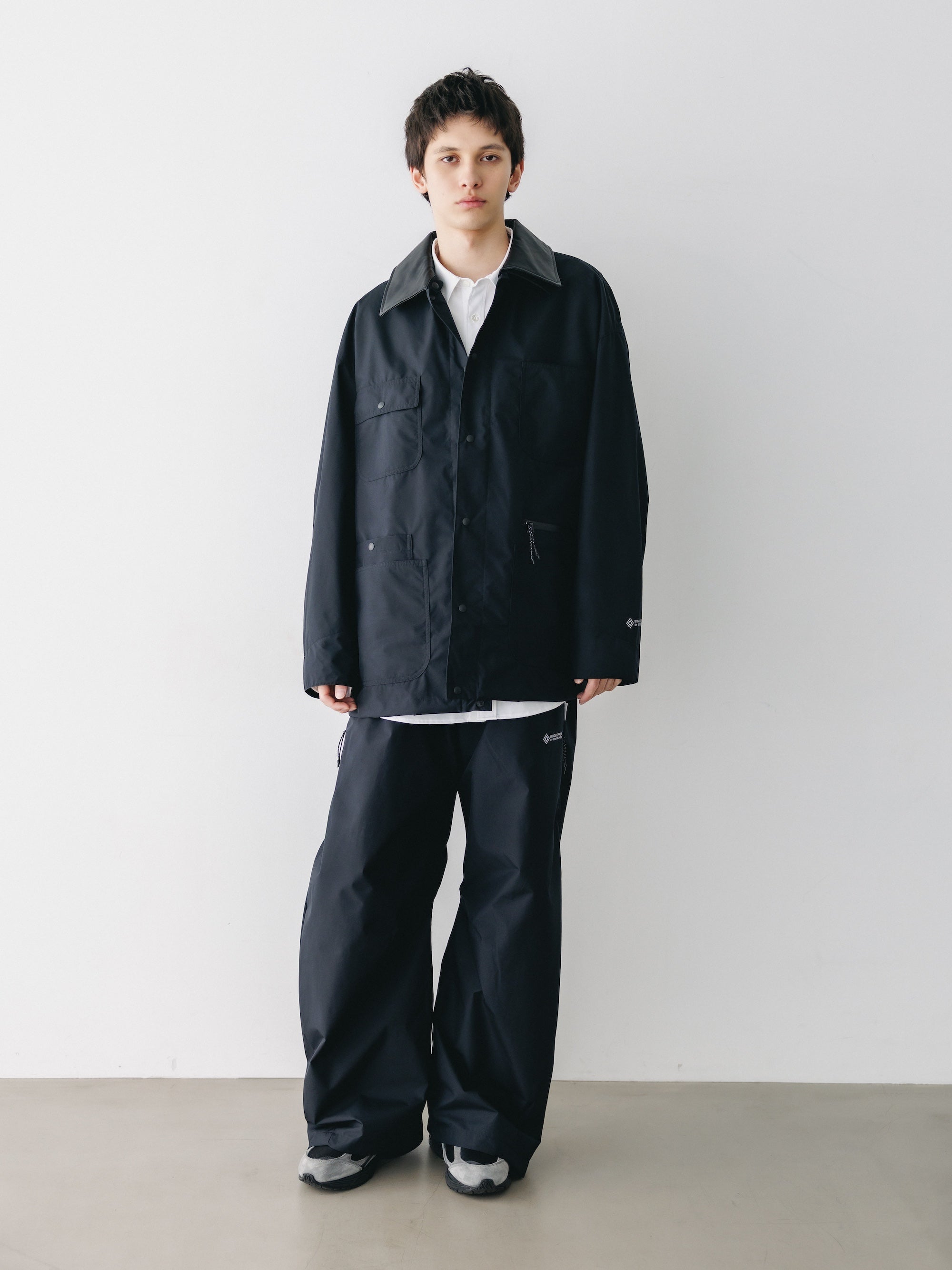 +phenix WINDSTOPPER® by GORE-TEX LABS CITY BARREL LEG PANTS (BLACK)