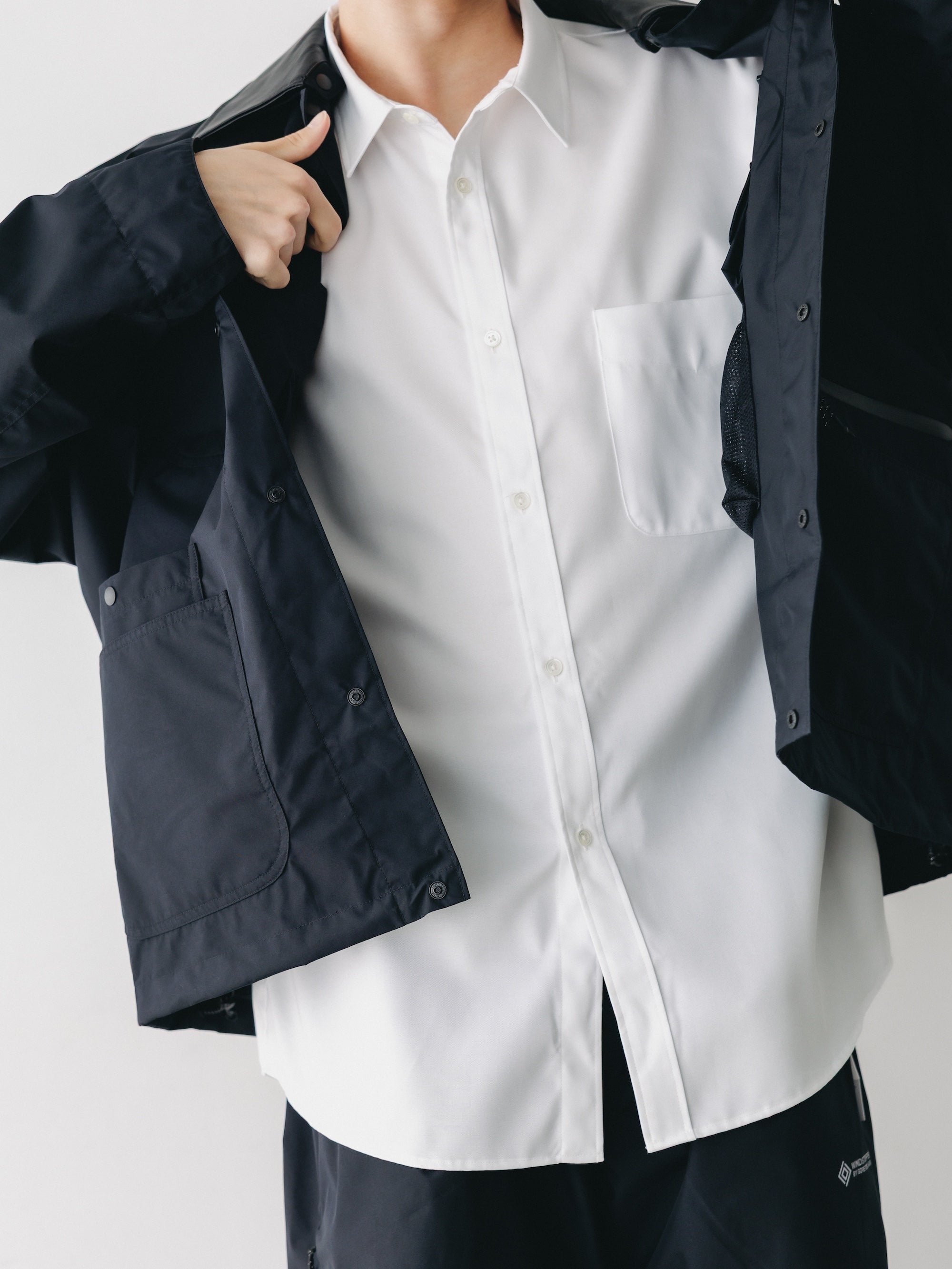 +phenix WINDSTOPPER® BY GORE-TEX LABS CITY STORAGE COVERALL JACKET (BLACK)