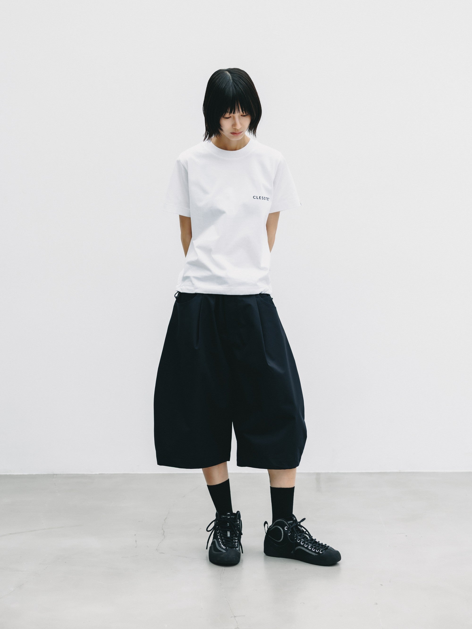 【7.8 WED 20:00- IN STOCK】+PHENIX WINDSTOPPER® BY GORE-TEX LABS TWILL CITY MASSIVE UTILITY HALF PANTS (BLACK)