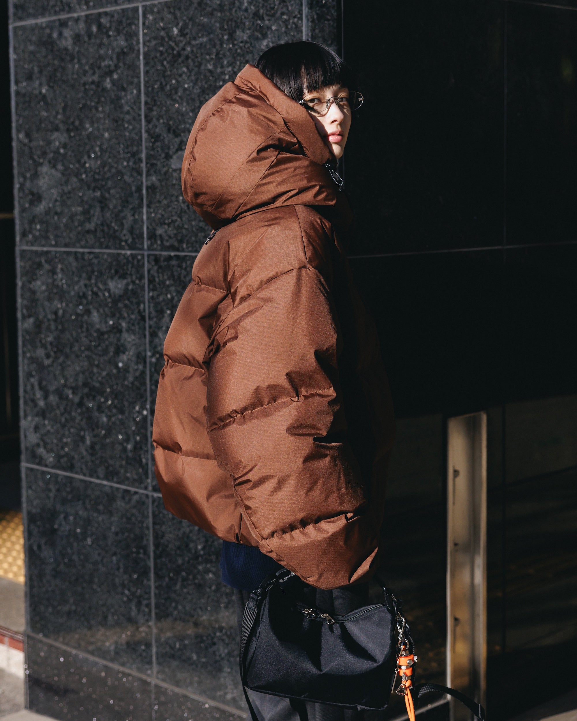 【12.13 SAT 20:00- IN STOCK】+phenix WINDSTOPPER® by GORE-TEX LABS CITY DOWN JACKET (CHOCOLATE BROWN)