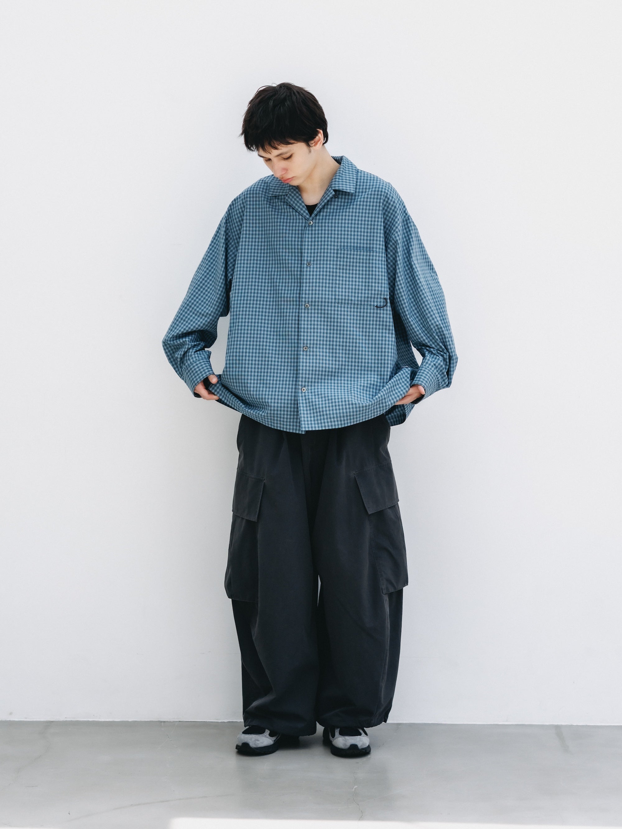 SL】VINTAGE EFFECT COOLDOTS® CITY MEGA POCKET BALLOON CARGO PANTS(BLAC