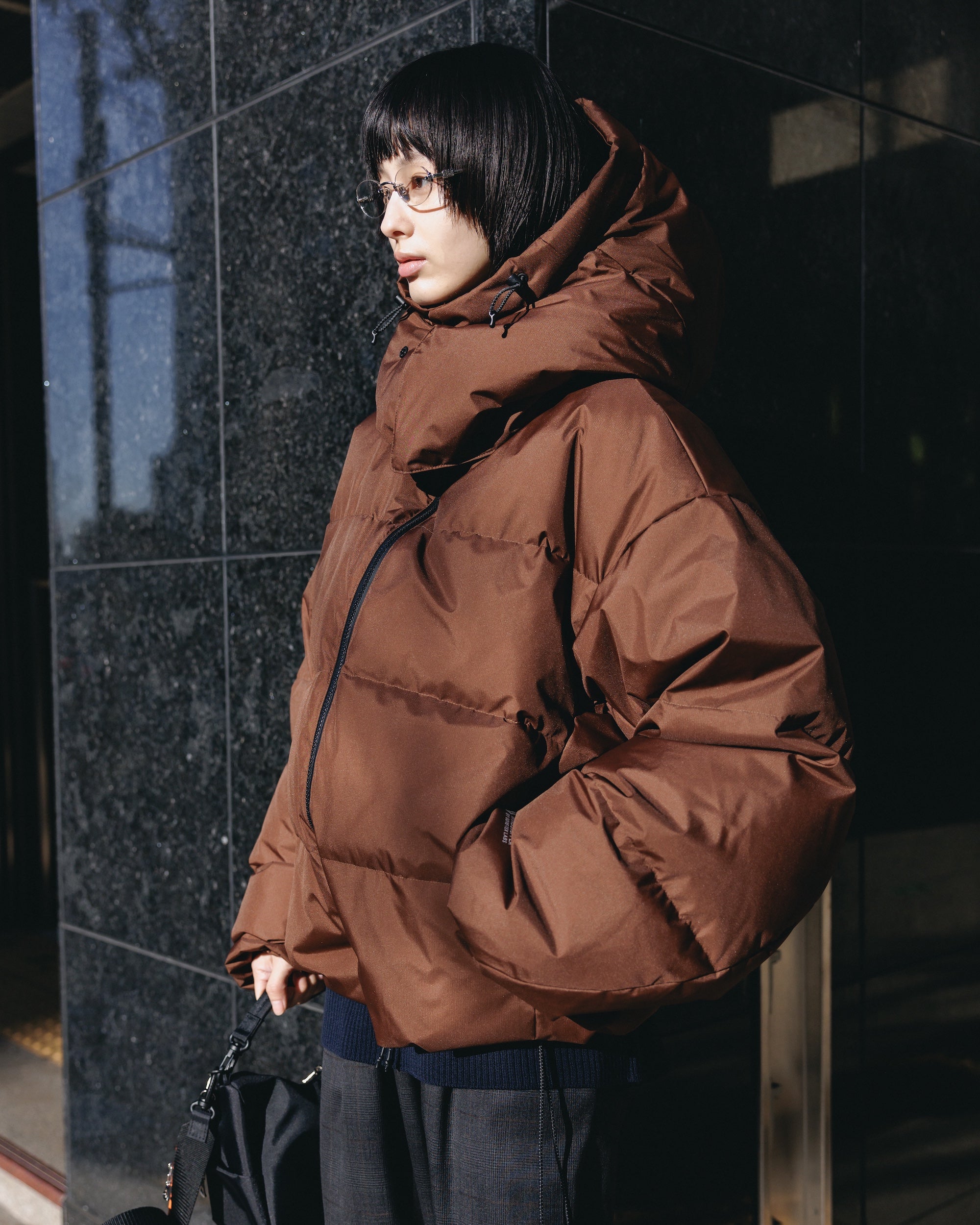 【12.13 SAT 20:00- IN STOCK】+phenix WINDSTOPPER® by GORE-TEX LABS CITY DOWN JACKET (CHOCOLATE BROWN)
