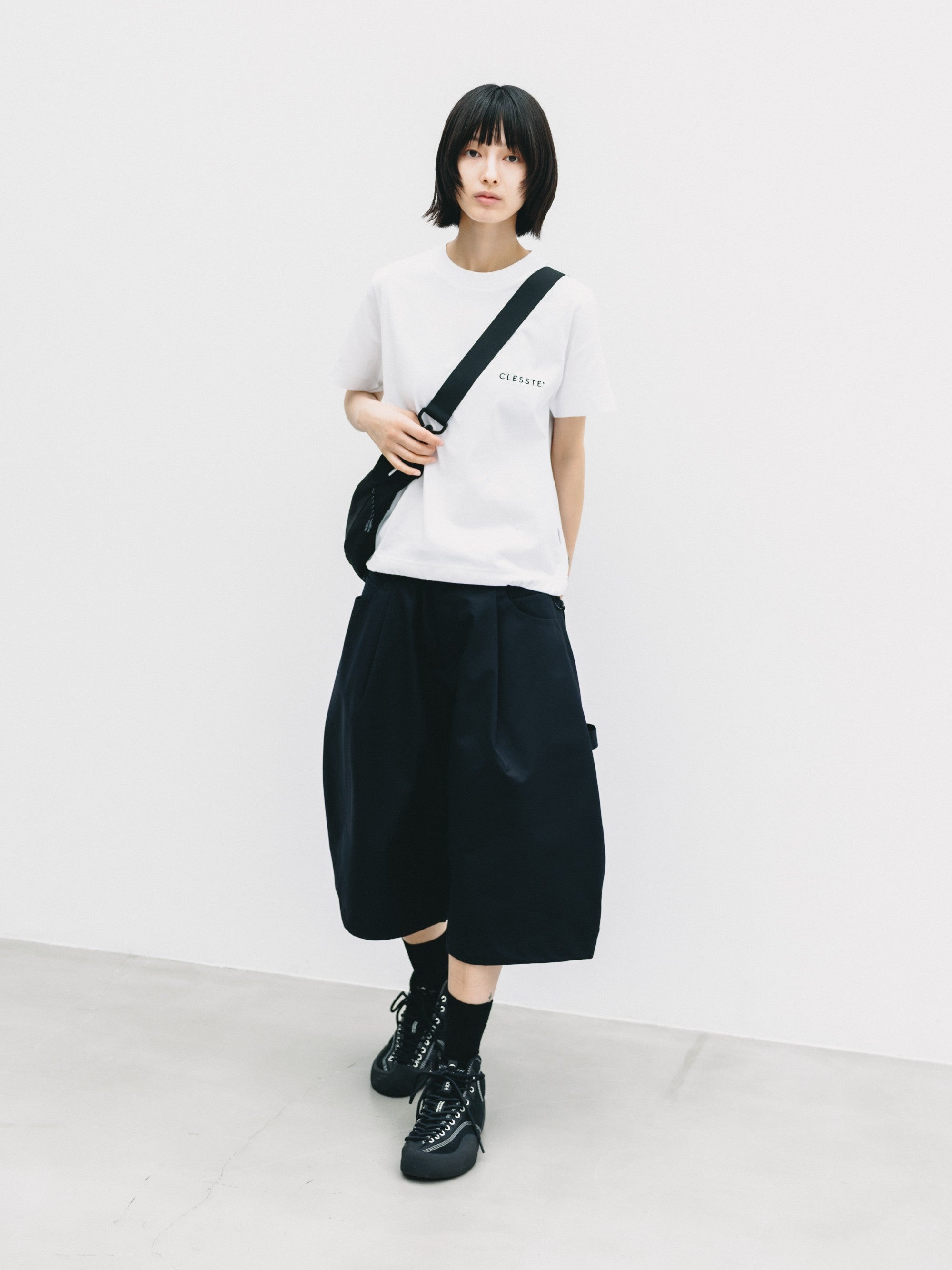 【7.8 WED 20:00- IN STOCK】+PHENIX WINDSTOPPER® BY GORE-TEX LABS TWILL CITY MASSIVE UTILITY HALF PANTS (BLACK)