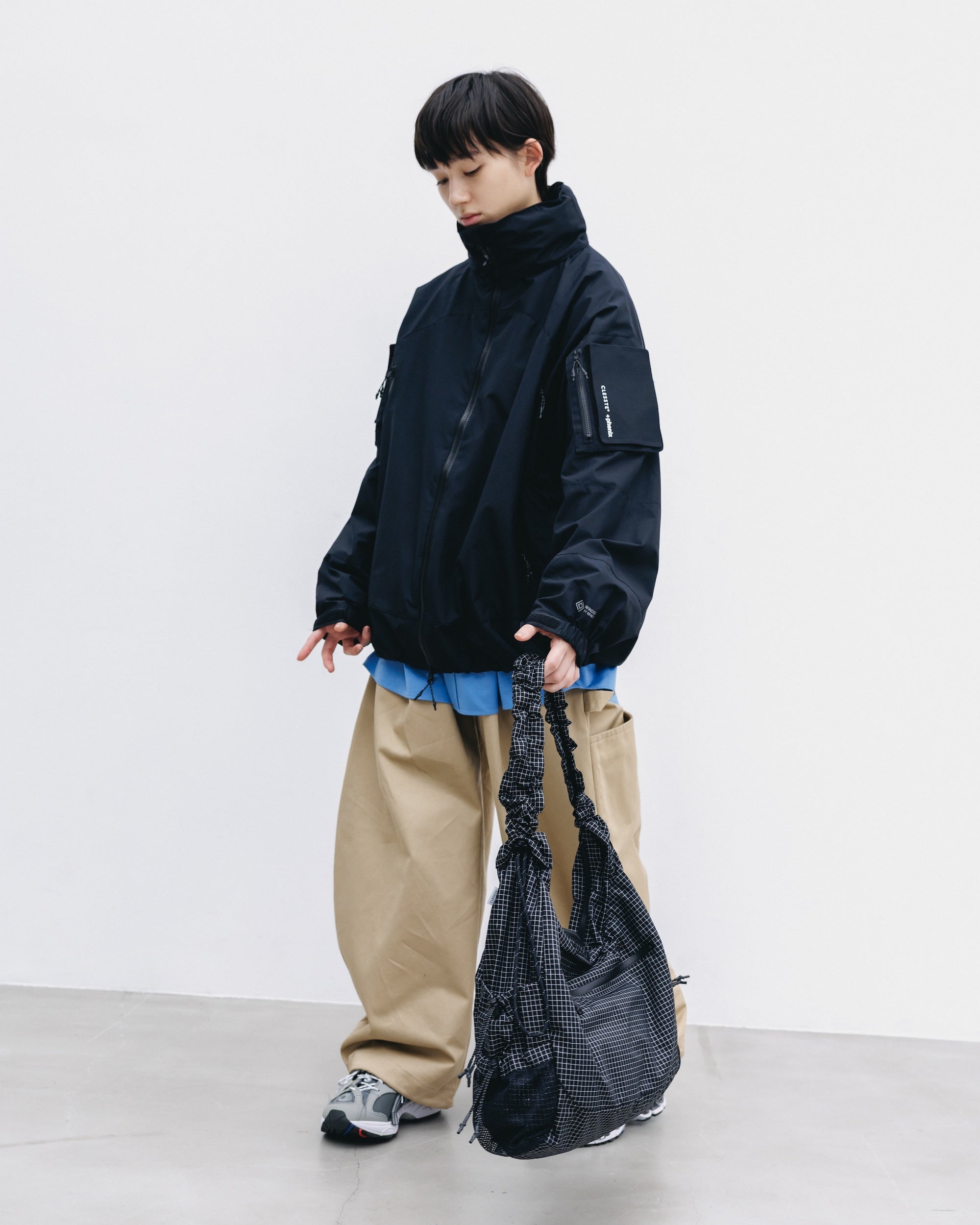 +phenix WINDSTOPPER® by GORE-TEX LABS CITY MILITARY JACKET (BLACK)