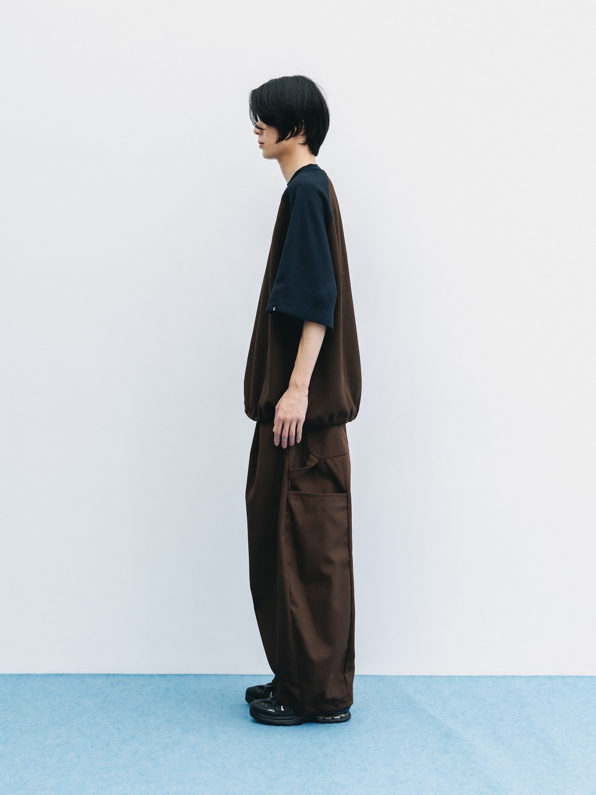 【5.16 SAT 20:00- IN STOCK】T/C GABARDINE CITY MASSIVE UTILITY PANTS (BROWN)