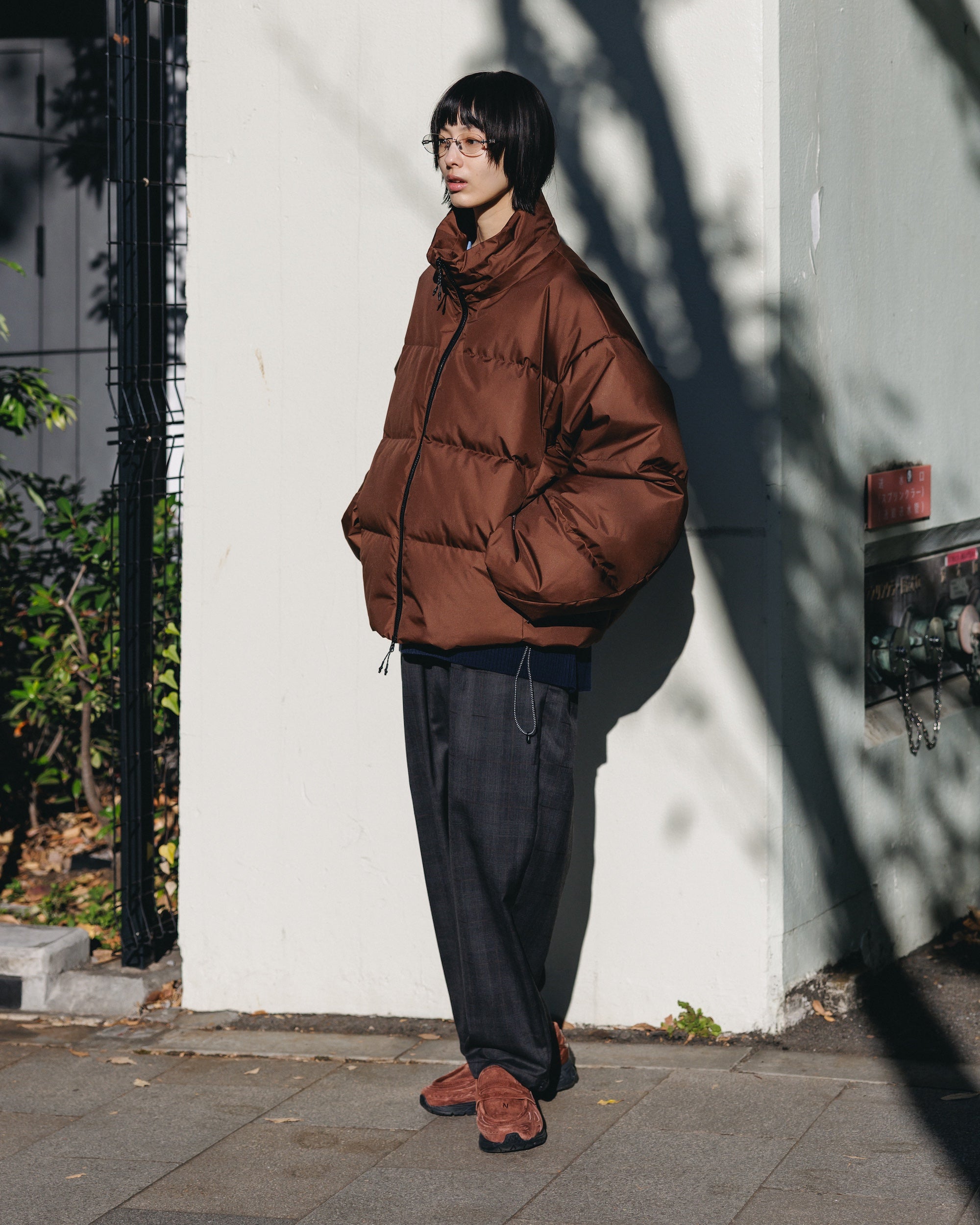 【12.13 SAT 20:00- IN STOCK】+phenix WINDSTOPPER® by GORE-TEX LABS CITY DOWN JACKET (CHOCOLATE BROWN)