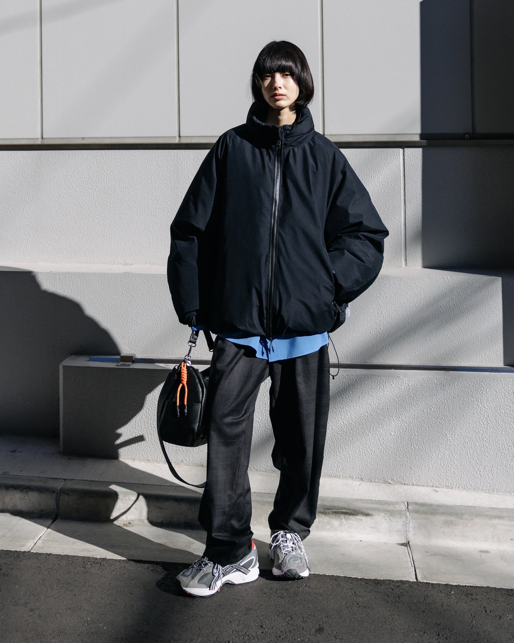 LEATHER DAYOFF BAG (BLACK)