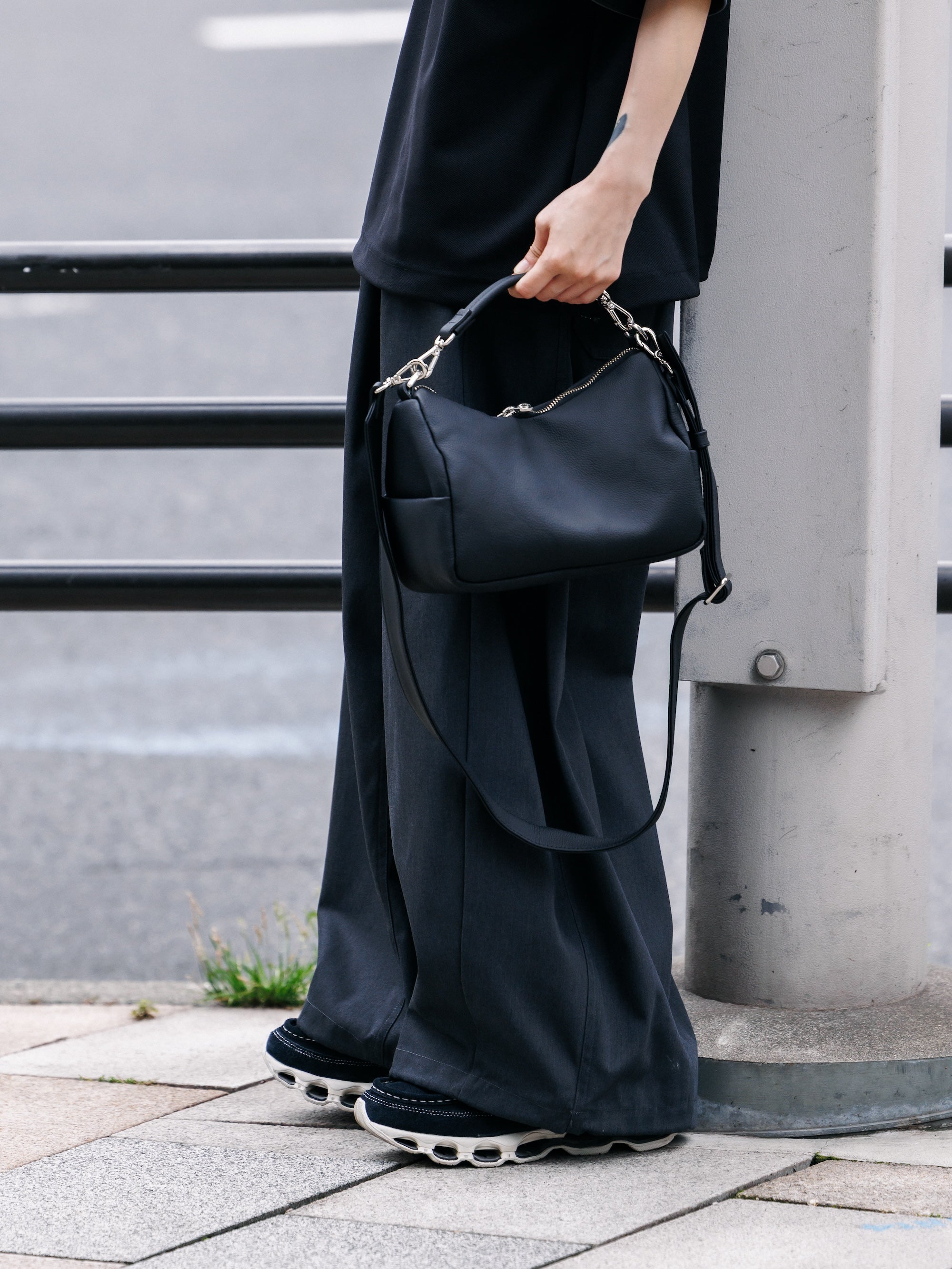 【7.11 SAT 20:00- IN STOCK】T/C GABARDINE CITY WIDE PANTS (CHARCOAL)