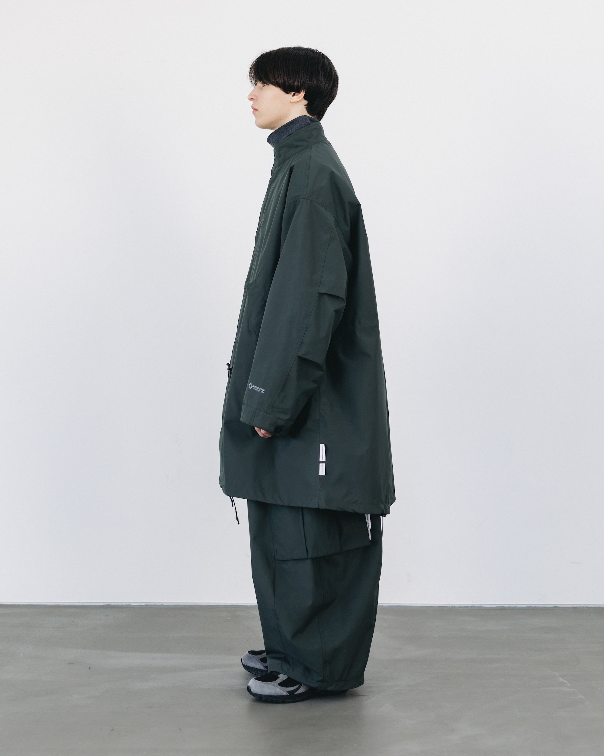 +phenix WINDSTOPPER® by GORE-TEX LABS CITY FISHTAIL PARKA WITH LINER JACKET (ASPHALT GRAY)