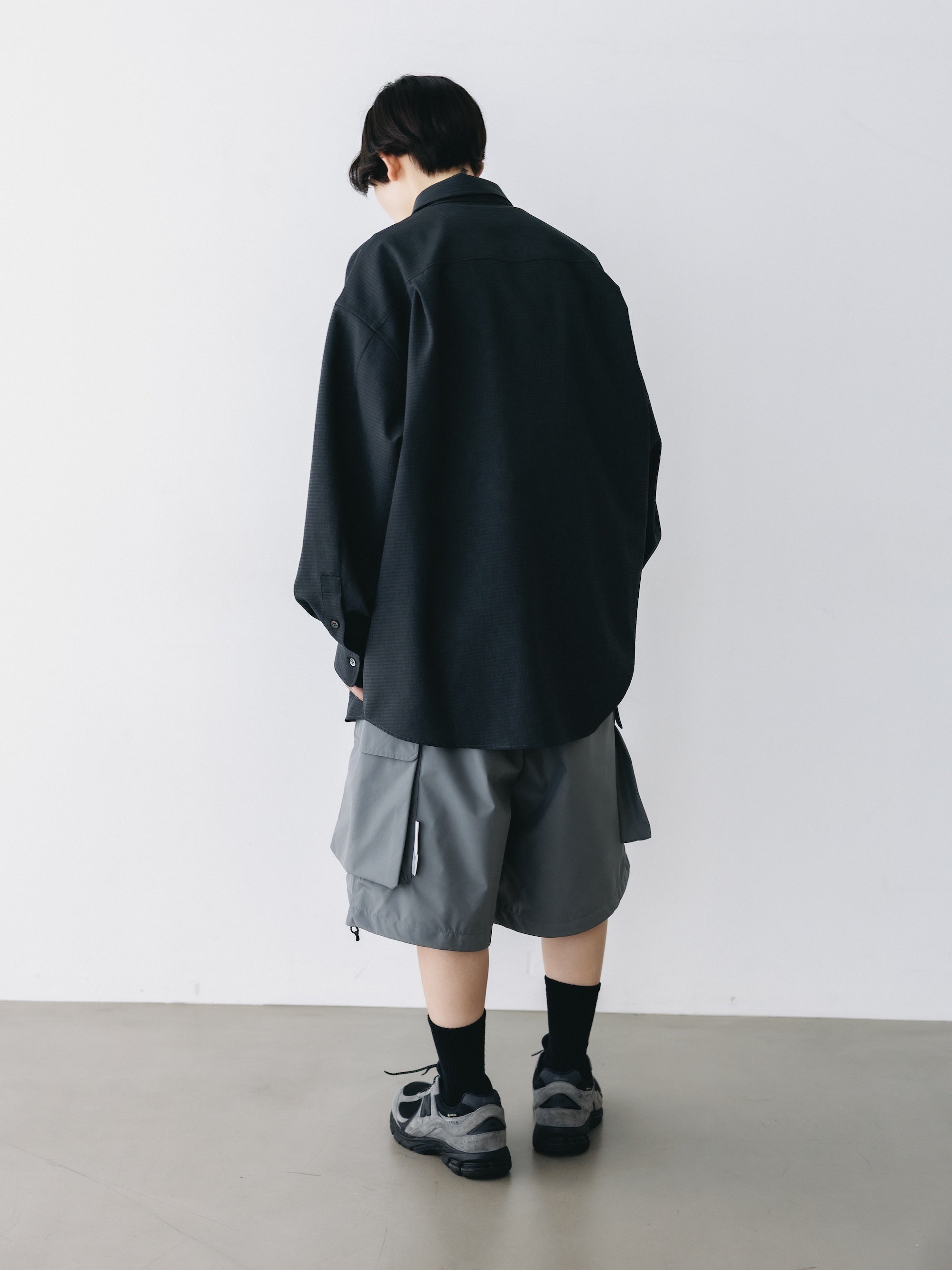 【4.29 WED 20:00-IN STOCK】SHADOW GINGHAM CHECK EVERYDAY L/S SHIRT (CHARCOAL)